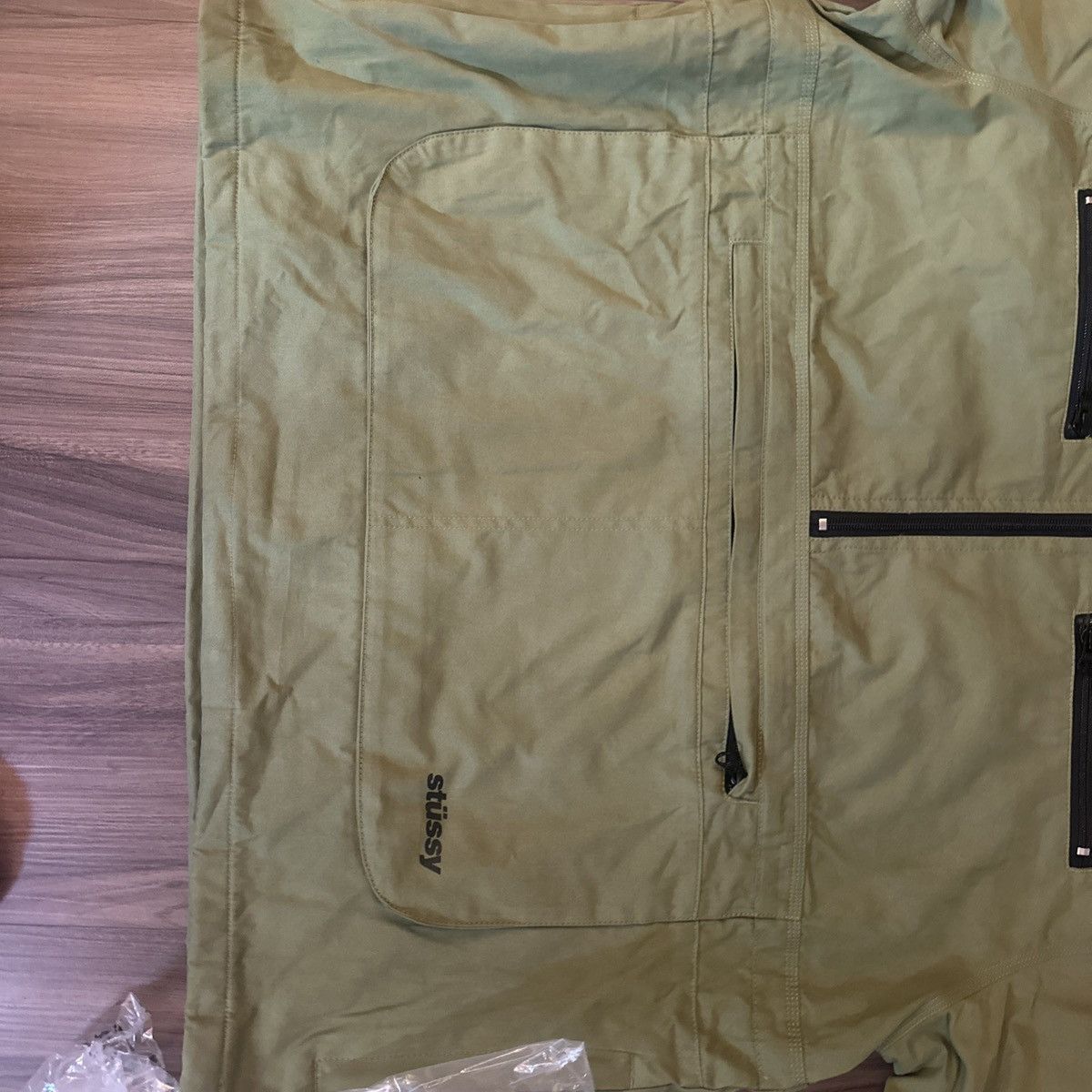 Stussy Stussy Big Pocket Anorak Jacket Green Size M (Fits L) Size US M / EU 48-50 / 2 - 2 Thumbnail