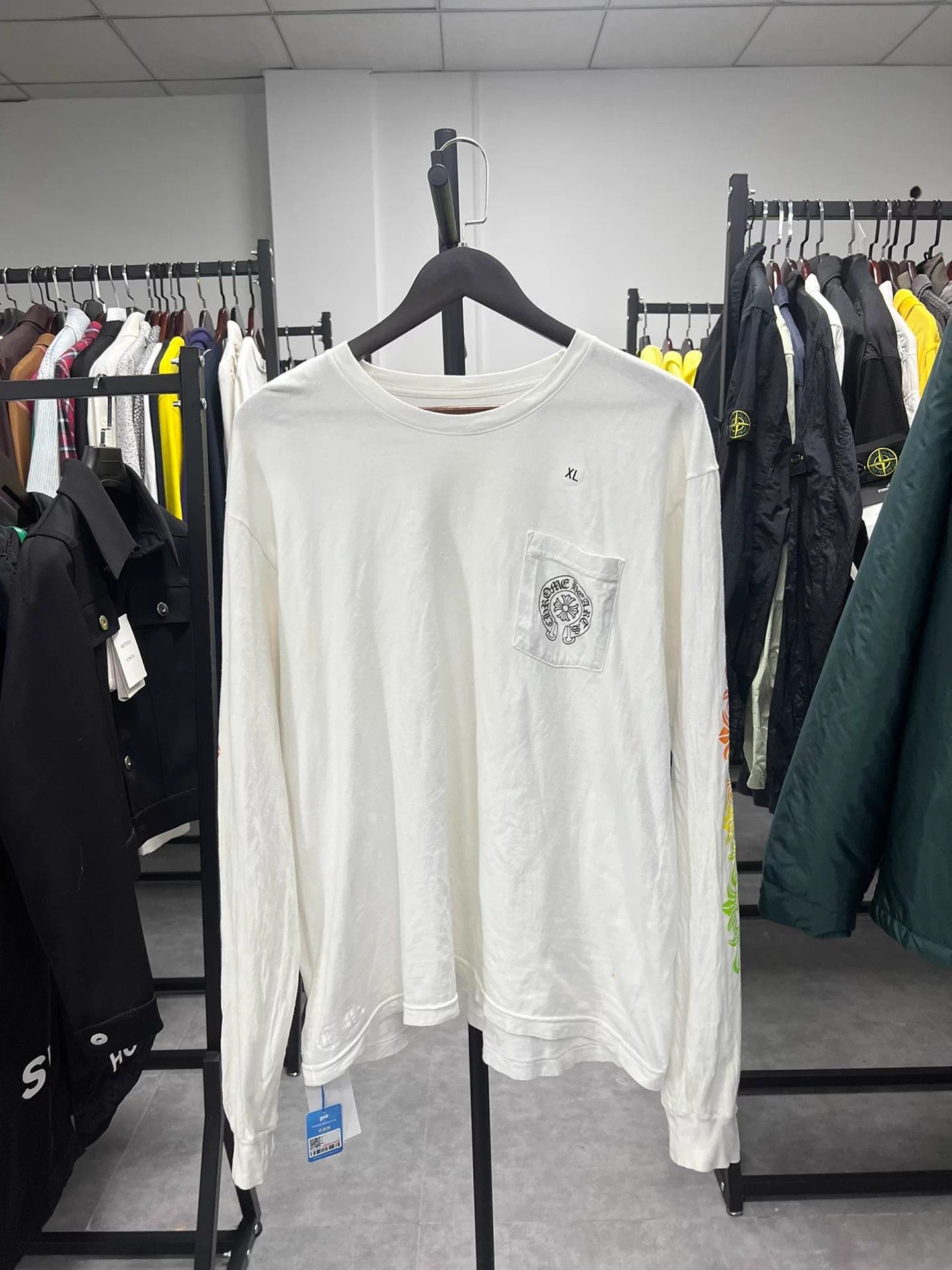 Chrome Hearts Chrome Hearts Gradient Print Long-Sleeve T-Shirt Size US XL / EU 56 / 4 - 1 Thumbnail