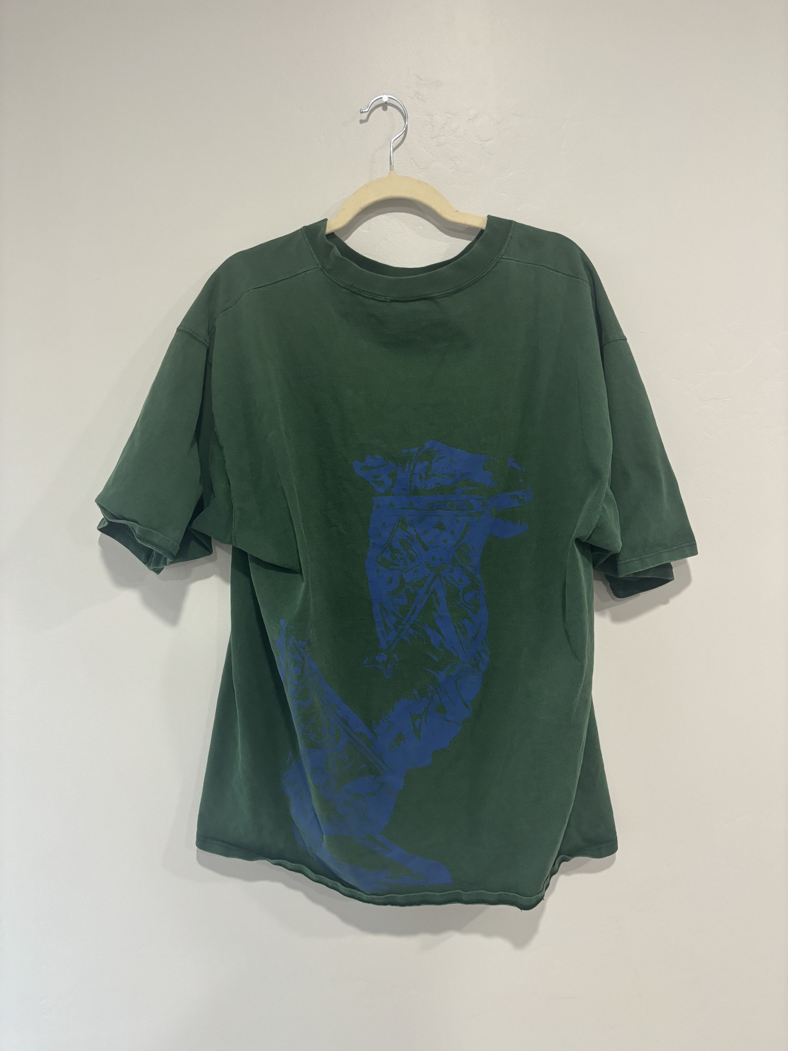 Other Forest Green Boxy "Camel" Tee Size US XL / EU 56 / 4 - 2 Thumbnail