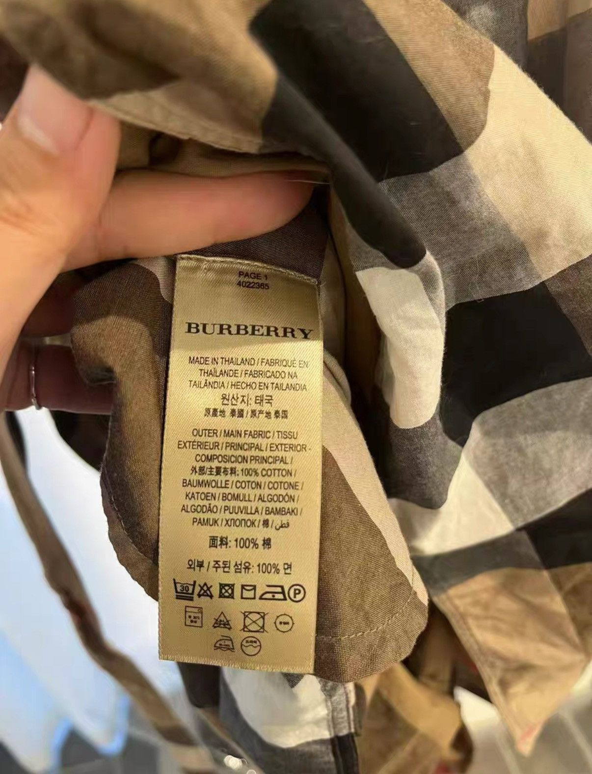 Burberry Burberry women's classic check tie-strap midi slip dress J38 Size XS / US 0-2 / IT 36-38 - 7 Thumbnail