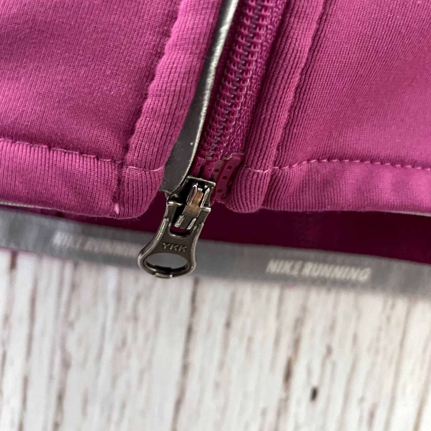 Nike Nike Dri-FIT Full Zip Atheltic Jacket Womens M Pink Size M / US 6-8 / IT 42-44 - 4 Thumbnail