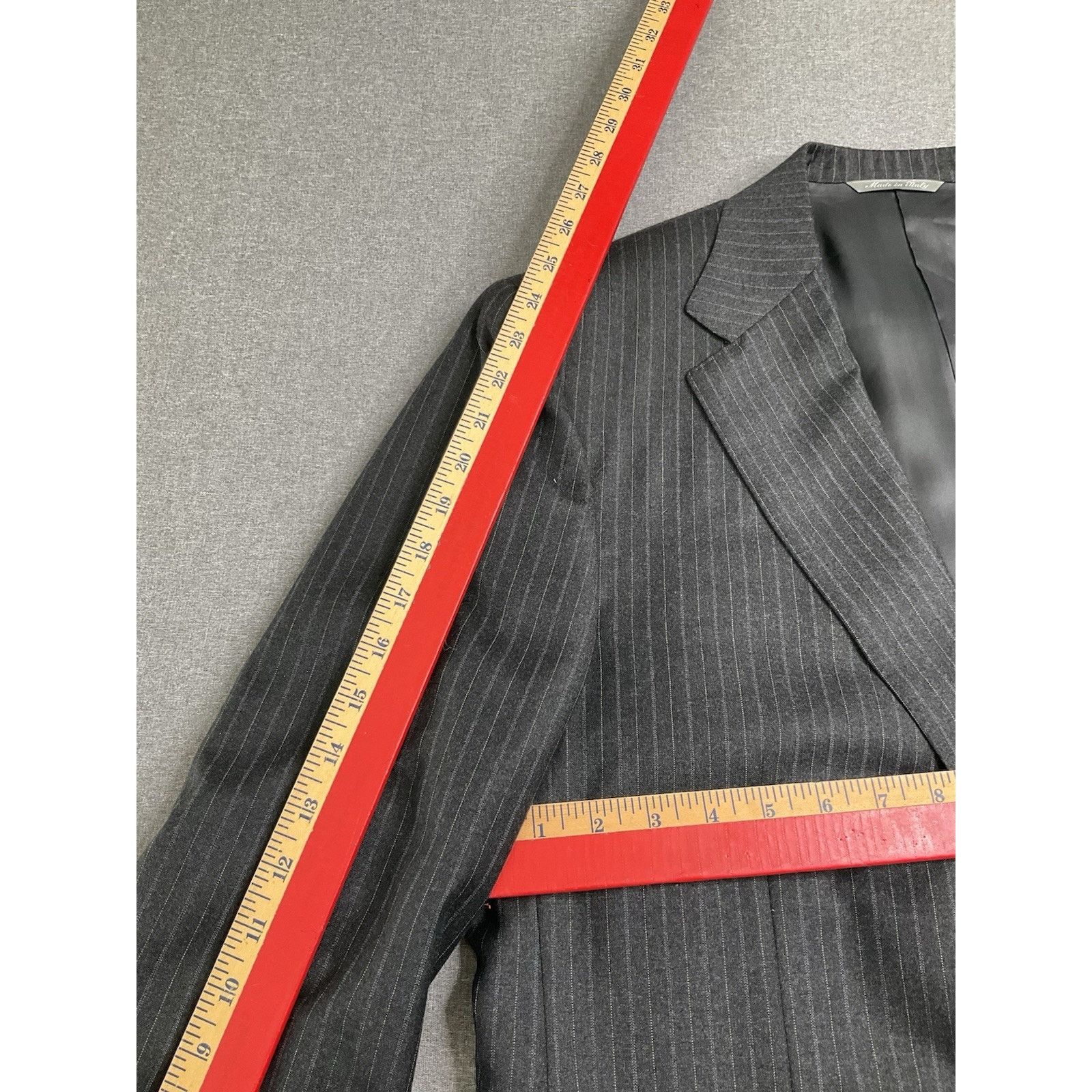 Canali Canali Italy Black suit -AL13290/38 Size IT 54 / US 44R Size 44R - 6 Thumbnail