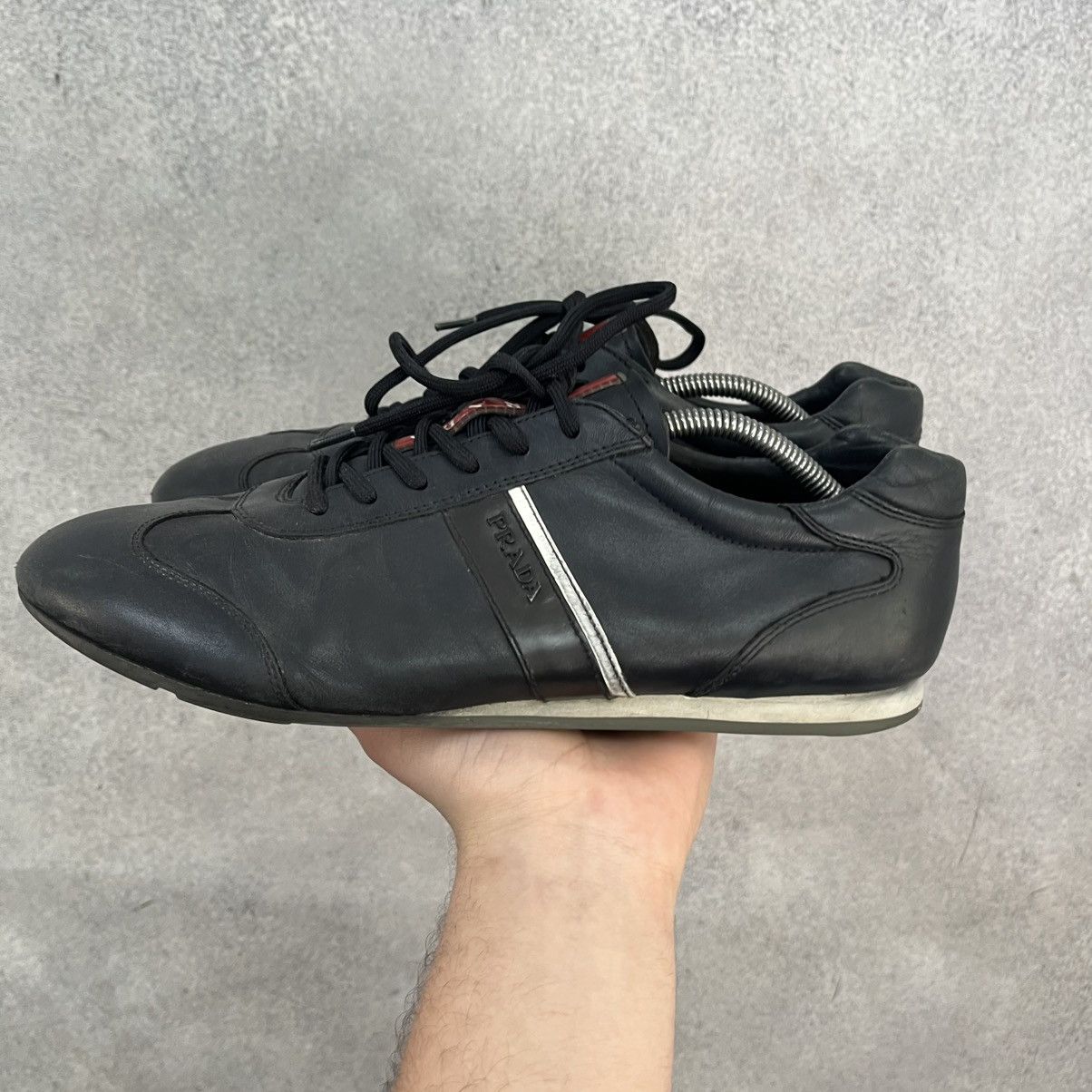 Prada Prada Shoes Vintage Leather Sneakers Archive Y2K Size US 9 / EU 42 - 6 Thumbnail