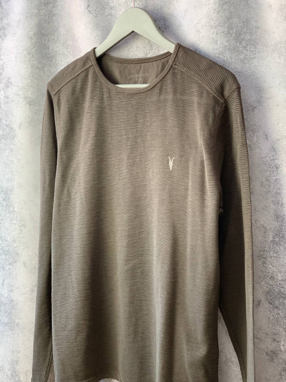 Allsaints ALLSAINTS Waffle Sweater Sweatshirt Clash L/S Crew Size US M / EU 48-50 / 2 - 2 Thumbnail