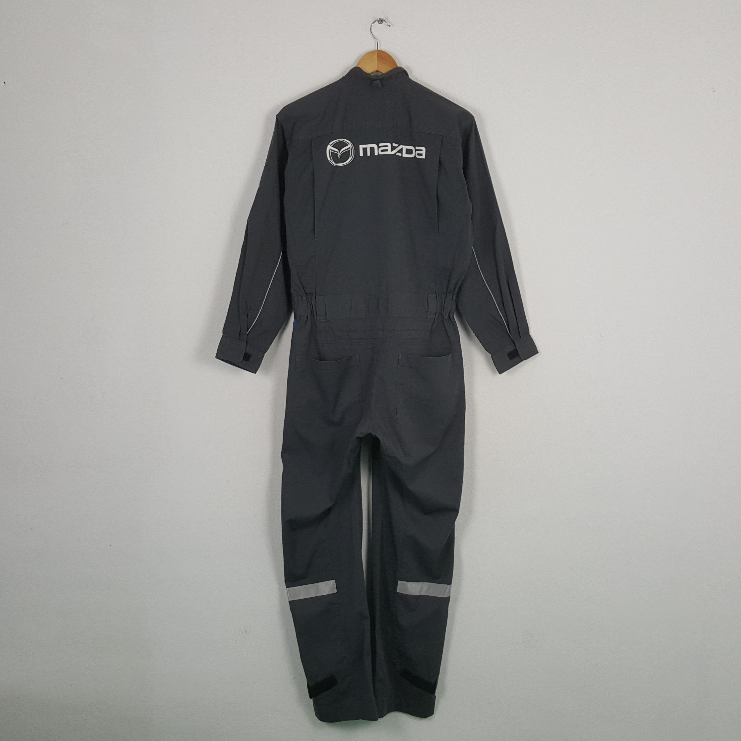 Japanese Brand Vintage Mazda Japan Motorsport Racing Team Coverall RR18 Size US M / EU 48-50 / 2 - 1 Thumbnail