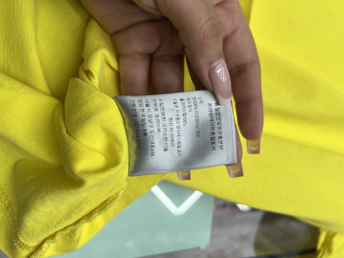 Dior Dior Yellow Tee Shirt Size US XL / EU 56 / 4 - 9 Thumbnail