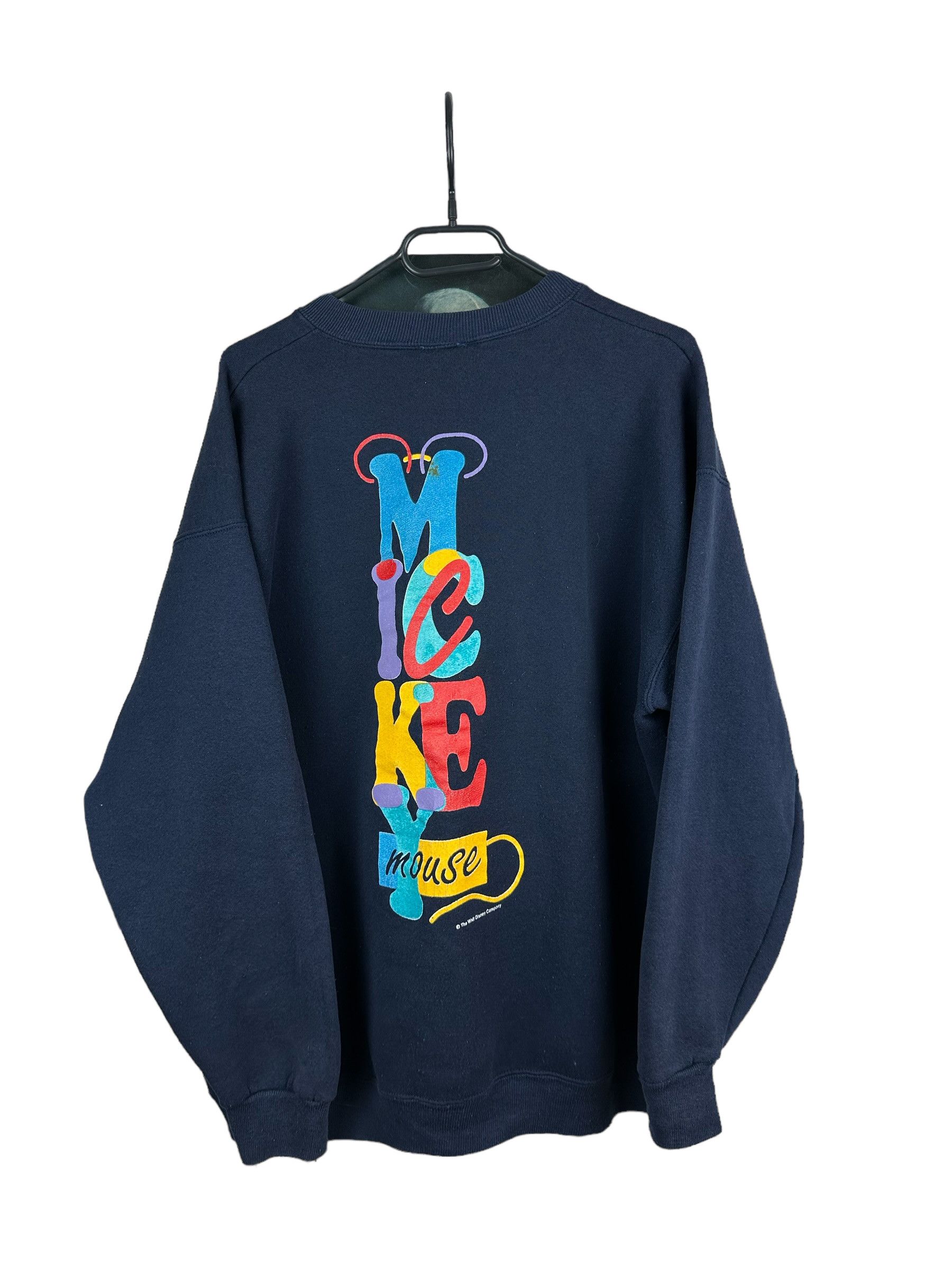 Cartoon Network × Disney × Vintage Vintage Disney Sweatshirt Mickey Mouse Cartoon Rare Size US XL / EU 56 / 4 - 7 Thumbnail