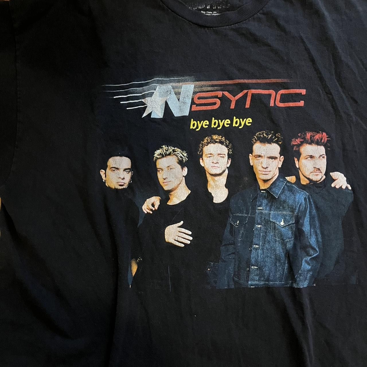 Vintage Vintage Nsync Band T-Shirt Size US XL / EU 56 / 4 - 3 Thumbnail