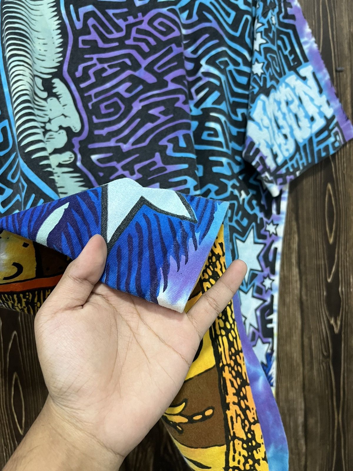 Liquid Blue × Vintage Vintage 90s Liquid Blue Sun N Moon Fullprint Tshirt Size US L / EU 52-54 / 3 - 14 Thumbnail