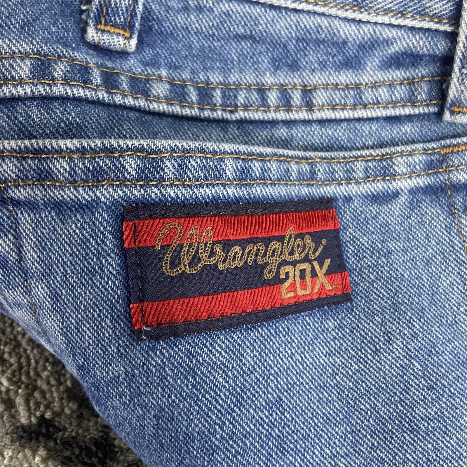 Wrangler Wrangler 2X Five Star Jeans Mens 40x32 Blue Denim Regular Size US 40 / EU 56 - 10 Thumbnail