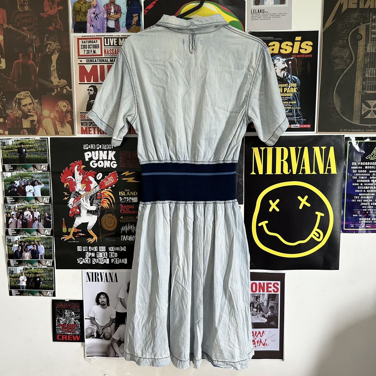 Diesel Vintage Diesel Denim Dress Size M / US 6-8 / IT 42-44 - 8 Thumbnail