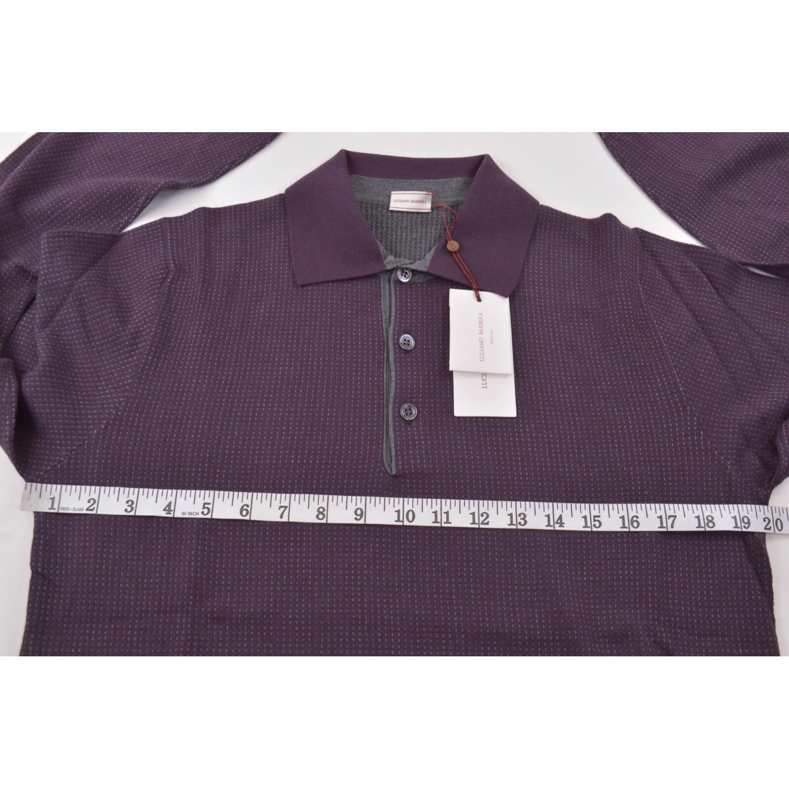 Luciano Barbera Luciano Barbera Sweater Size US S in Purple Size US S / EU 44-46 / 1 - 5 Thumbnail