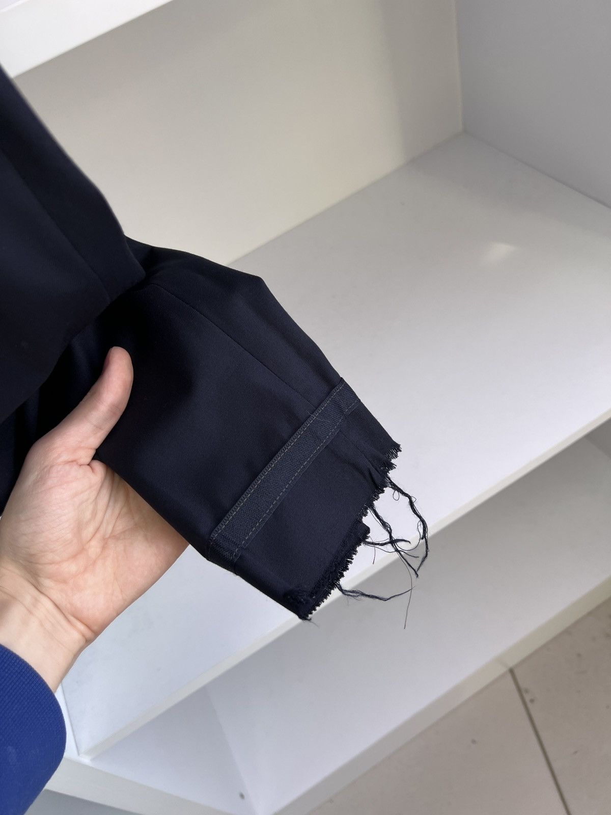 Hugo Boss × Vintage Vintage Hugo Boss Luxury Old Money Style Suit Size 52S - 19 Thumbnail