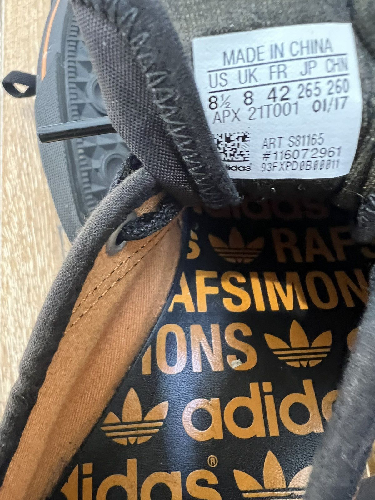 Adidas × Raf Simons Adidas raf simons spirit low sneakers Size US 8.5 / EU 41-42 - 9 Thumbnail