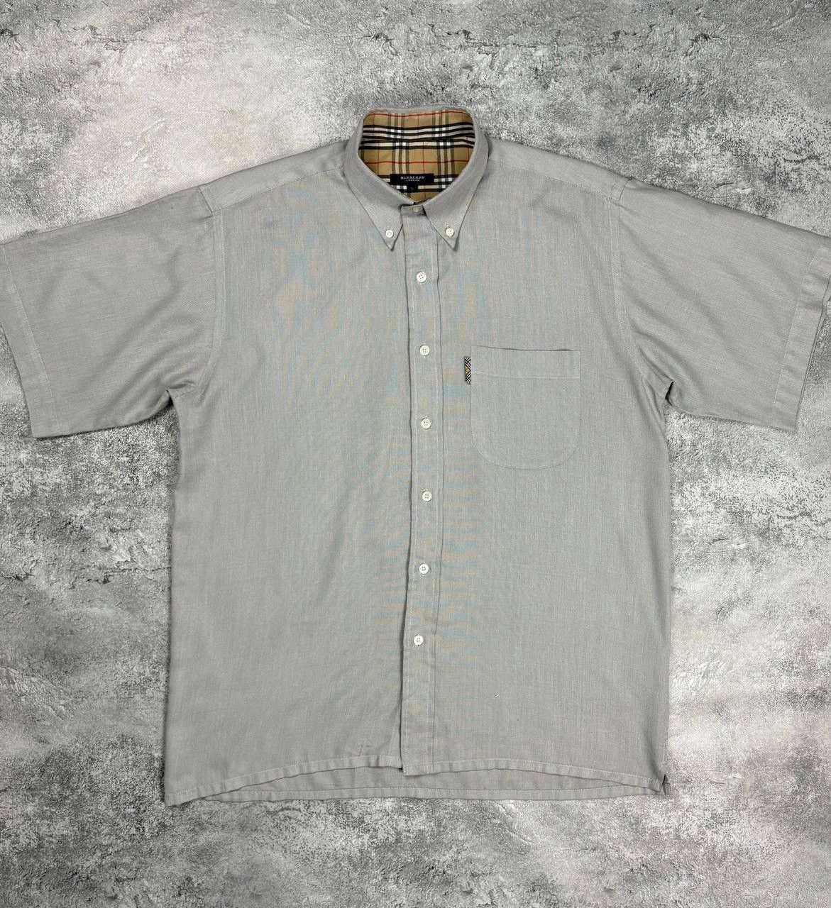 Burberry × Vintage Vintage Burberry London Shirt Polo Men size Large Size US L / EU 52-54 / 3 - 1 Thumbnail