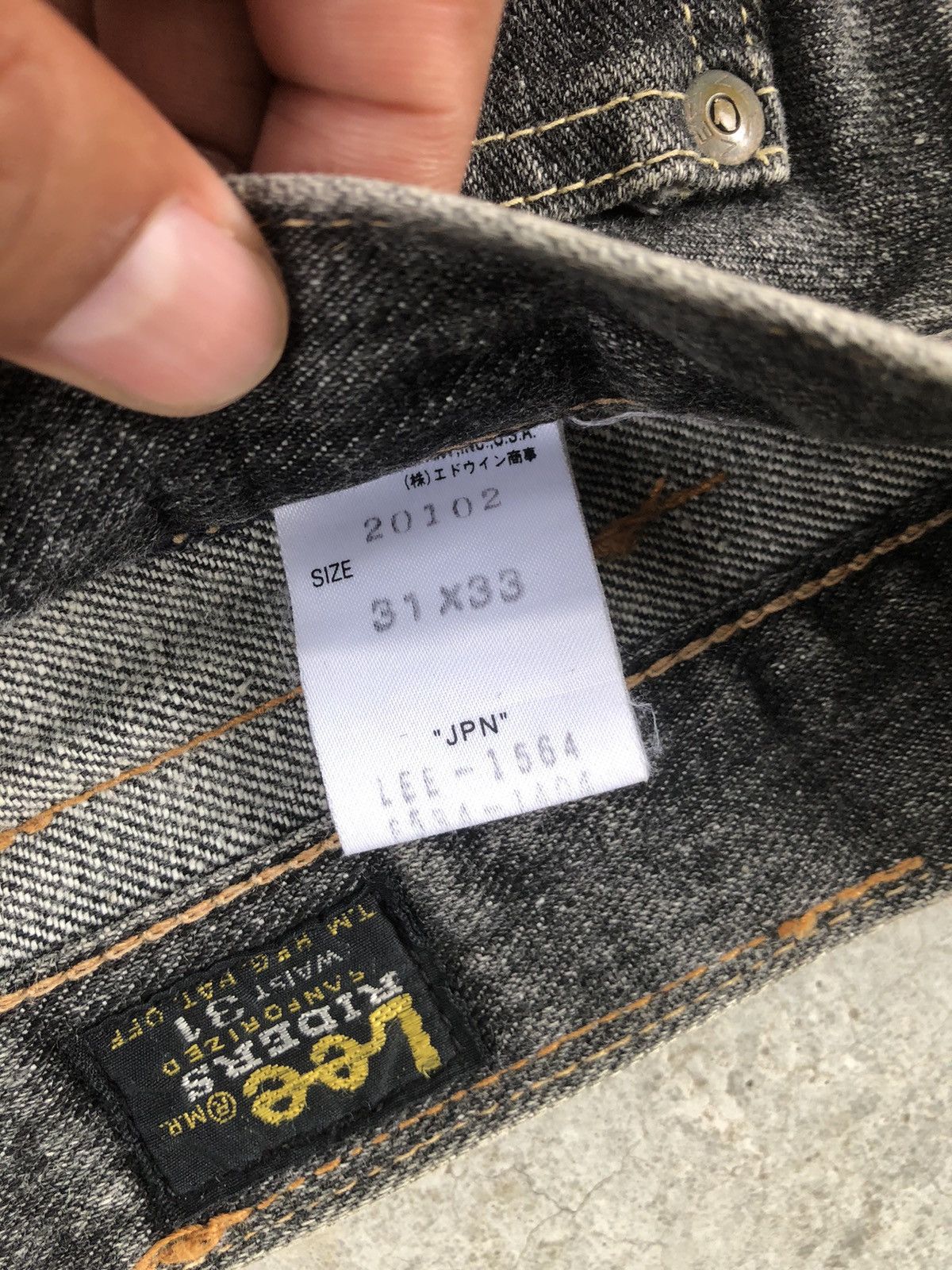 If Six Was Nine Japanese Lee Flared Jeans Distressed Jeans Size US 32 / EU 48 - 16 Thumbnail