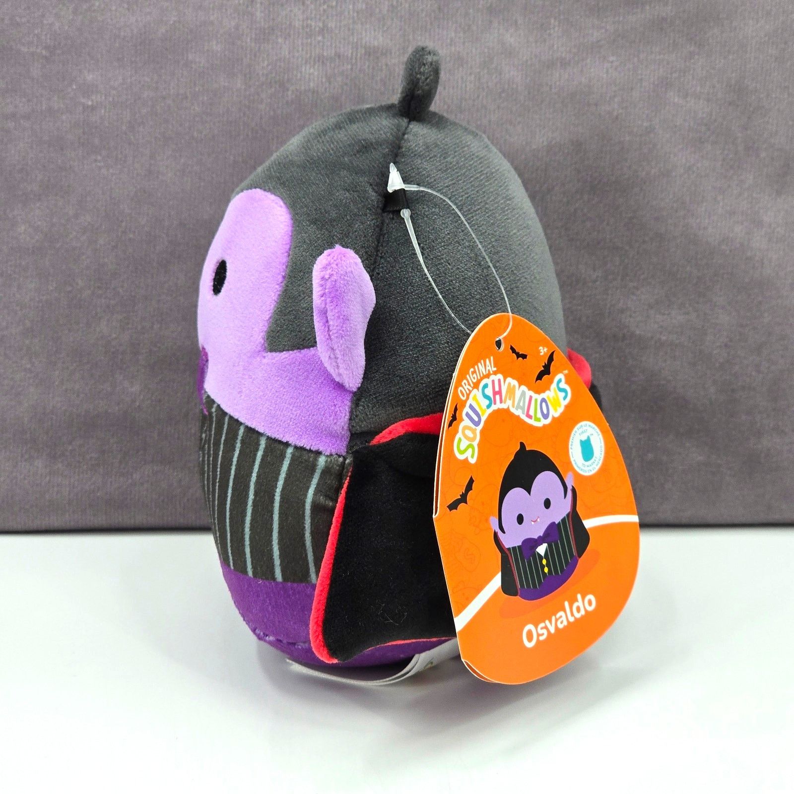 Other Squishmallows Osvaldo Halloween Dracula Bat Plush NWT #38 Size ONE SIZE - 4 Thumbnail