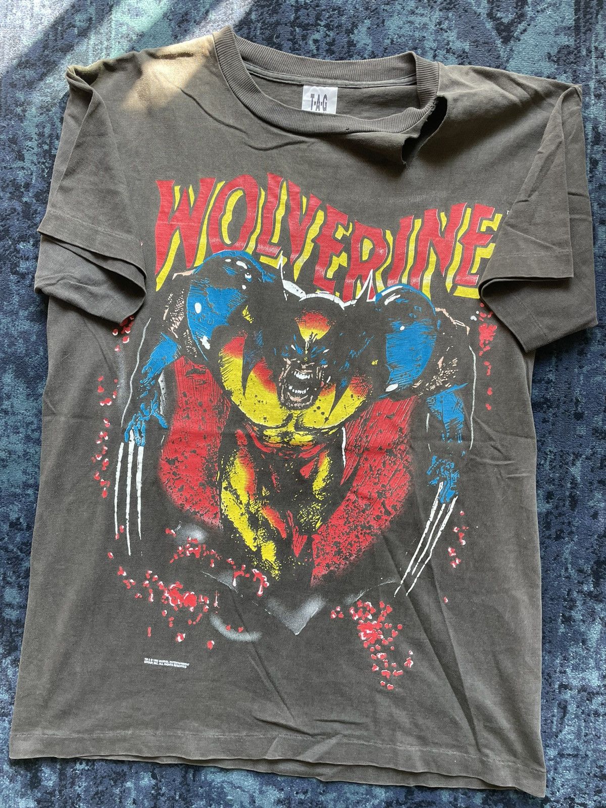 Marvel Comics × Wolverine Rare Wolverine 90's Size US L / EU 52-54 / 3 - 1 Thumbnail
