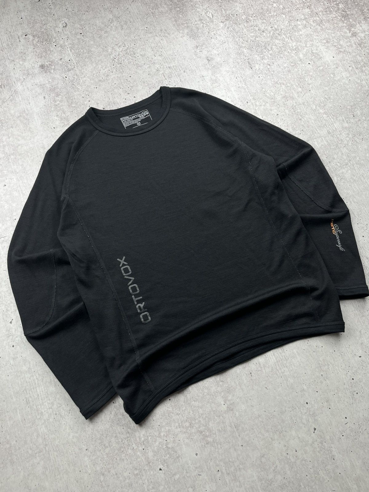 ORTOVOX Ortovox Merino Wool Long Sleeve Supersoft Termo Size US L / EU 52-54 / 3 - 2 Thumbnail