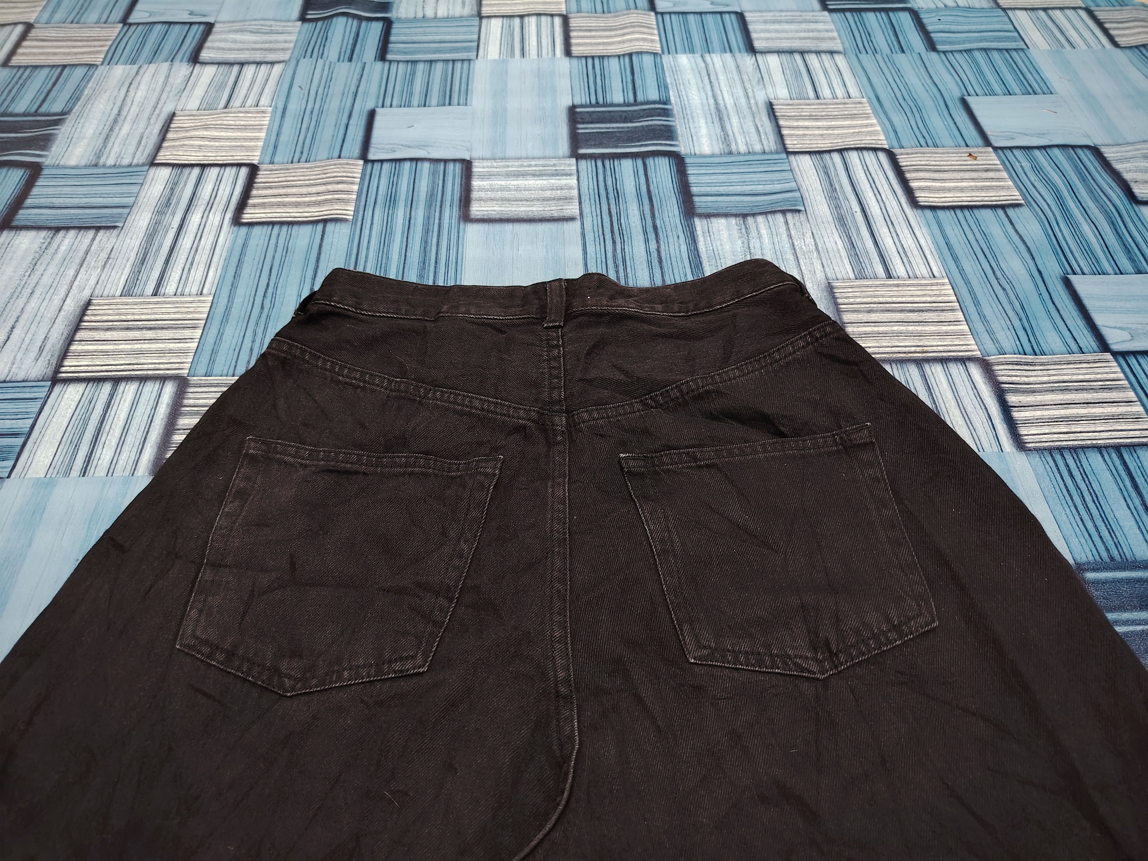 Japanese Brand Japanese Snidel Black Jeans Baggy Style Pants Size 26" / US 2 / IT 38 - 13 Thumbnail