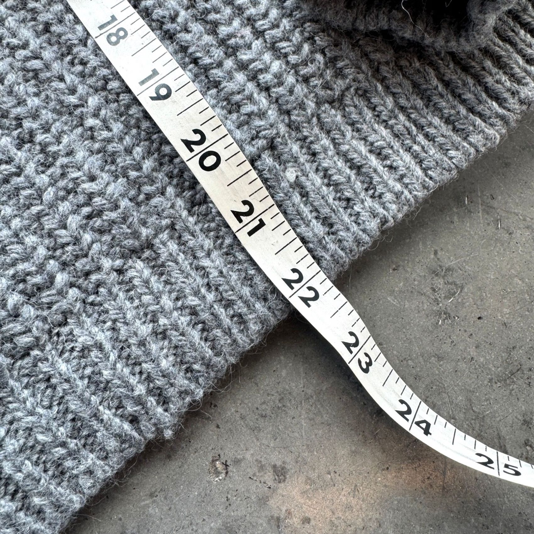Vintage VINTAGE Y2k Embellished Grey Silver Mock Neck Longsleeve Knit Sweater Large Womens Gray—Pullover Size L / US 10 / IT 46 - 7 Thumbnail