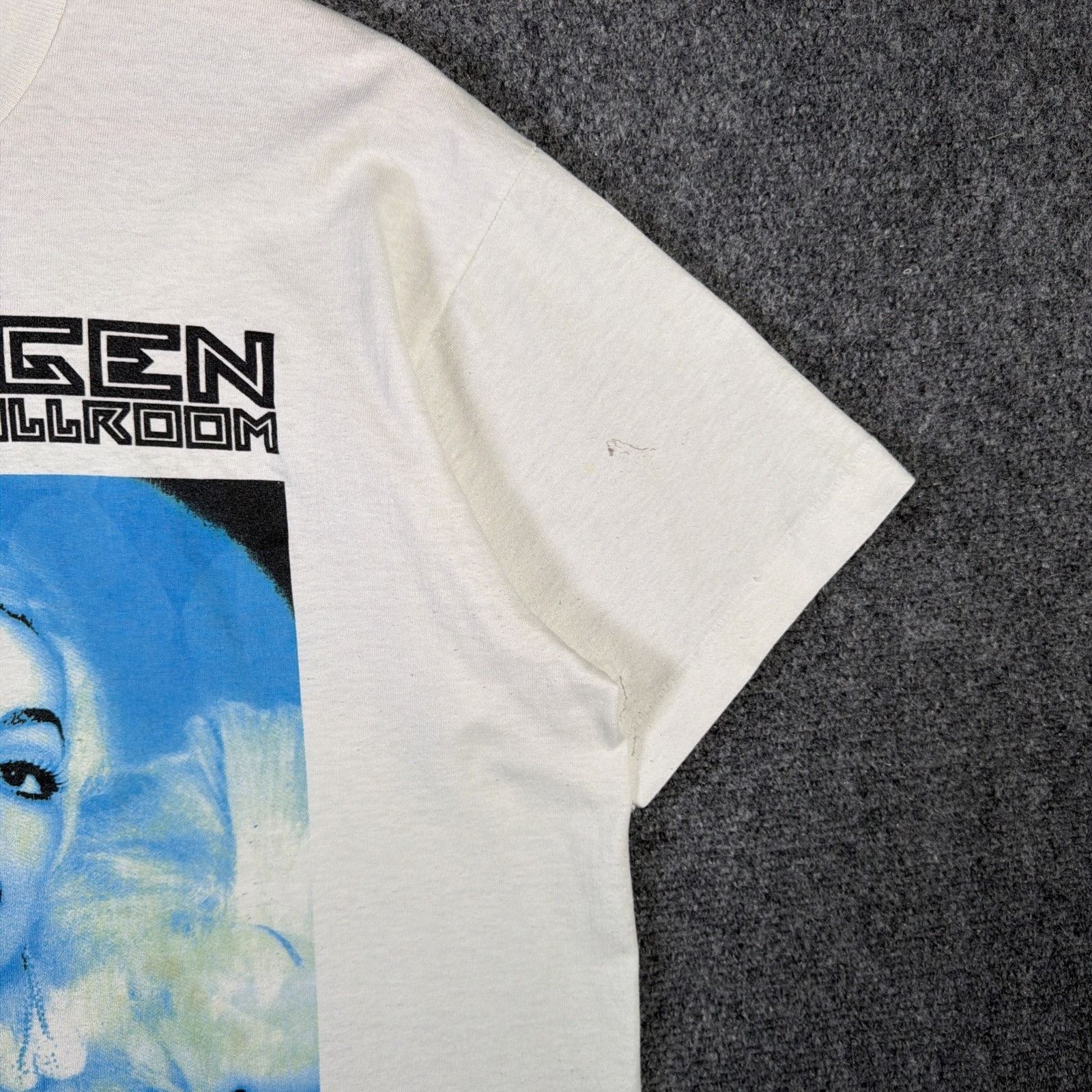 Band Tees Vintage Nina Hagen Shirt Mens Large White 80s Revolution Size US L / EU 52-54 / 3 - 5 Thumbnail