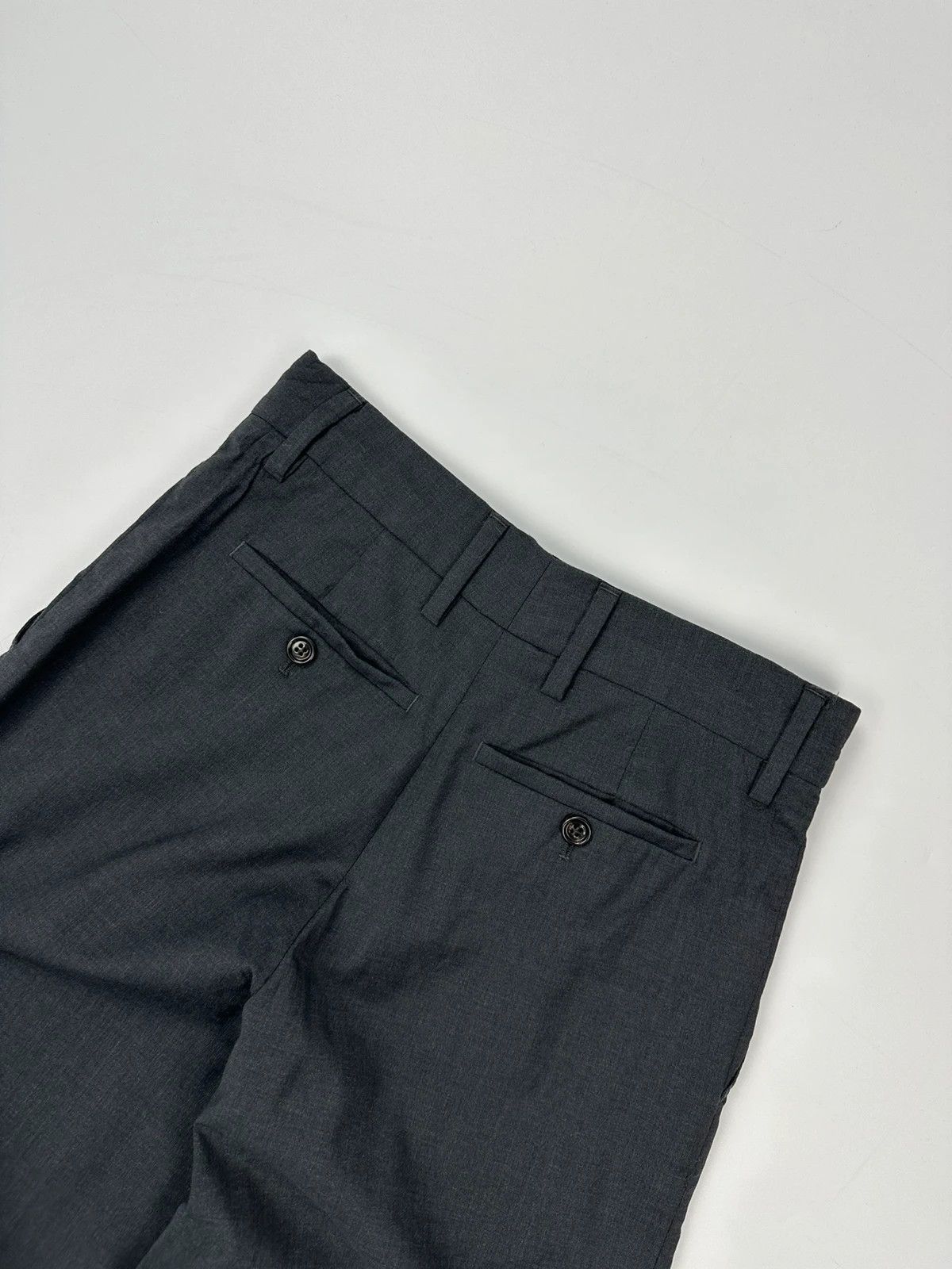 Prada Prada Milano SS2023 Raf Simons Wool Wide Legs Dress Pants Size 26" / US 2 / IT 38 - 8 Thumbnail