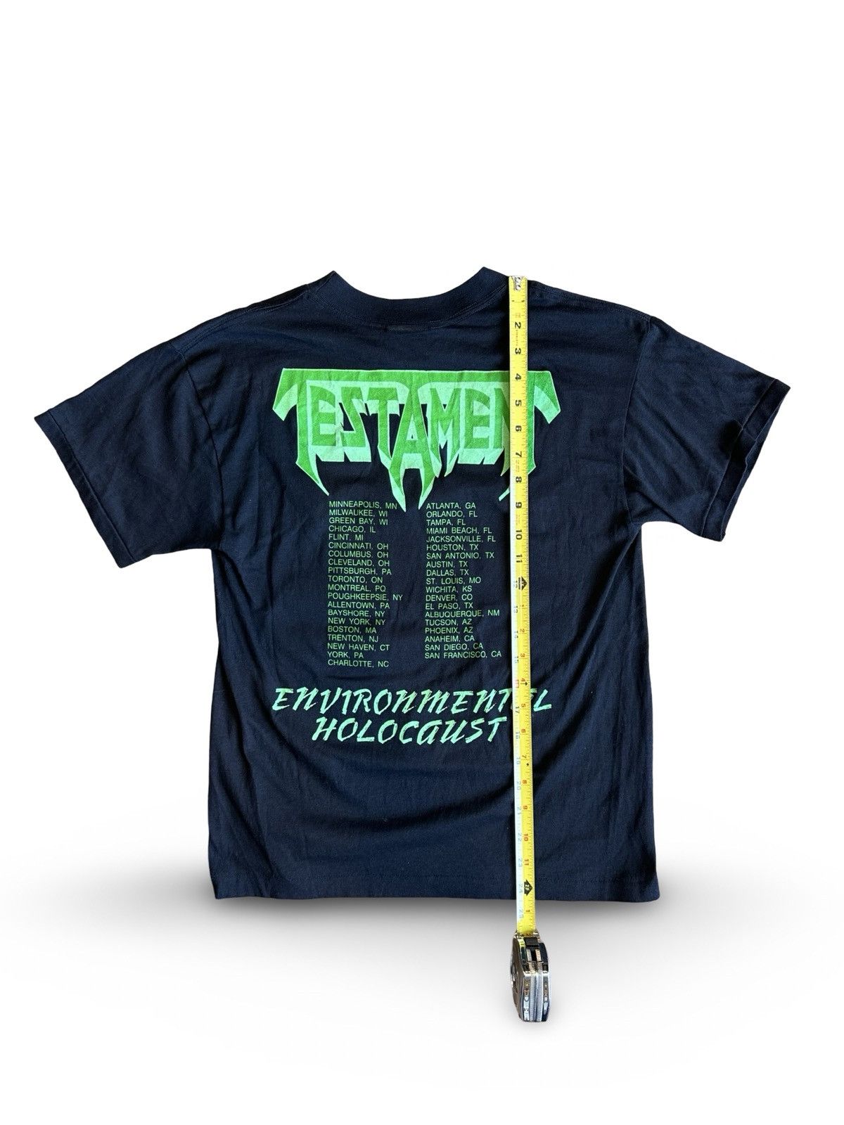 Band Tees × Vintage 1988 Testament "Criminal Minds Effect" tour tee Size US M / EU 48-50 / 2 - 4 Thumbnail