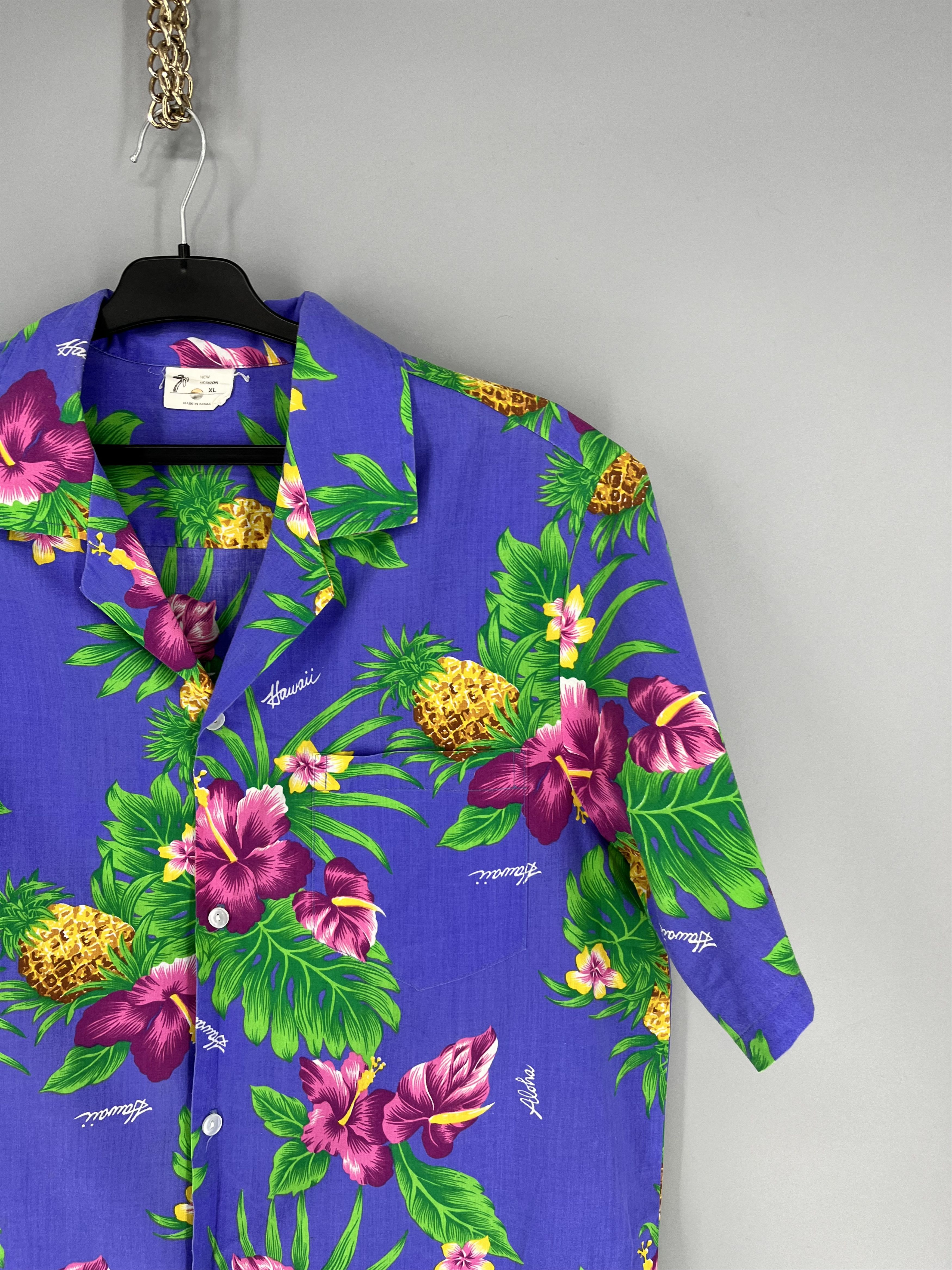 Vintage Vintage Y2K Art Streetwear Hawaiian Travis Scott style Size US XXL / EU 58 / 5 - 5 Thumbnail