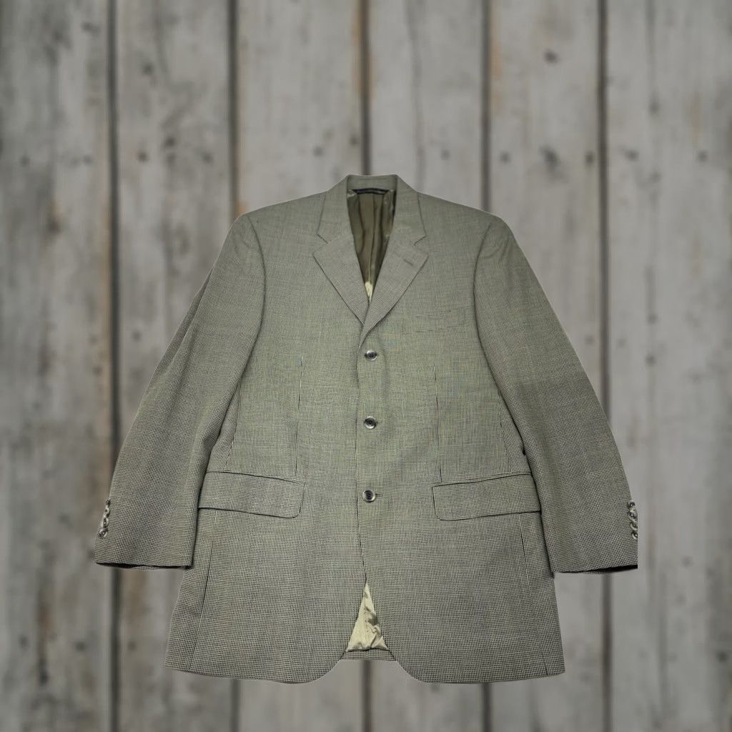 Jack Victor VINTAGE? No. Jack Victor Sagewood Blazer Jacket 40R Prossimo Textured Wool Beige Sport Coat Size 40R - 1 Thumbnail