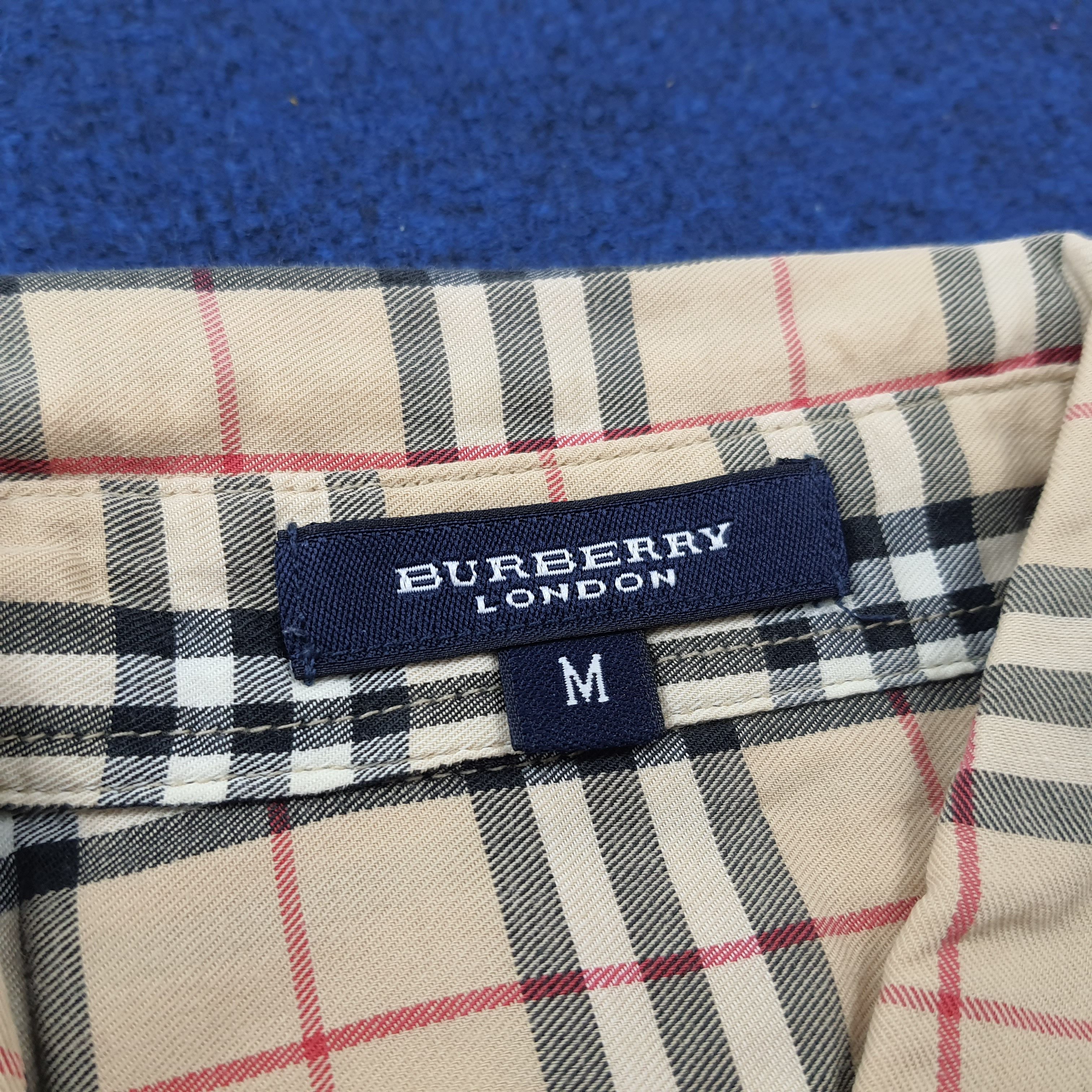 Burberry × Vintage Vintage Burberry London Nova Check Button Up Shirt Size XS / US 0-2 / IT 36-38 - 4 Thumbnail