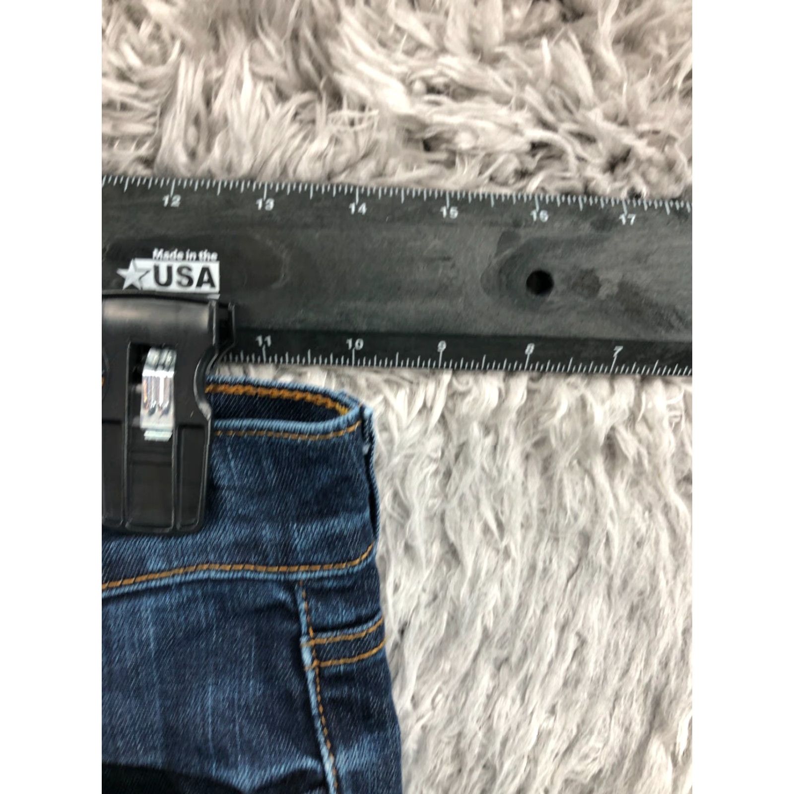 Lucky Brand Lucky Brand Charlie Skinny Jeans Size 00 Womens Dark Wash Blue Knee Wear Denim 5-Pocket Regular Slim Size 24" / US 00 / IT 34 - 2 Thumbnail