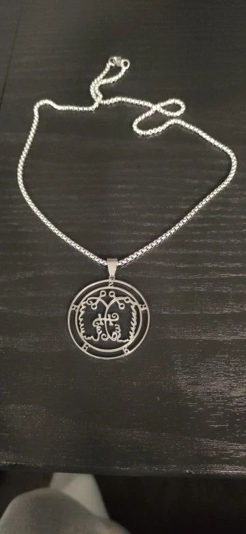 Jewelry Satan Seal of Seere Pendant Necklace Emblem Talisman Size ONE SIZE - 1 Thumbnail