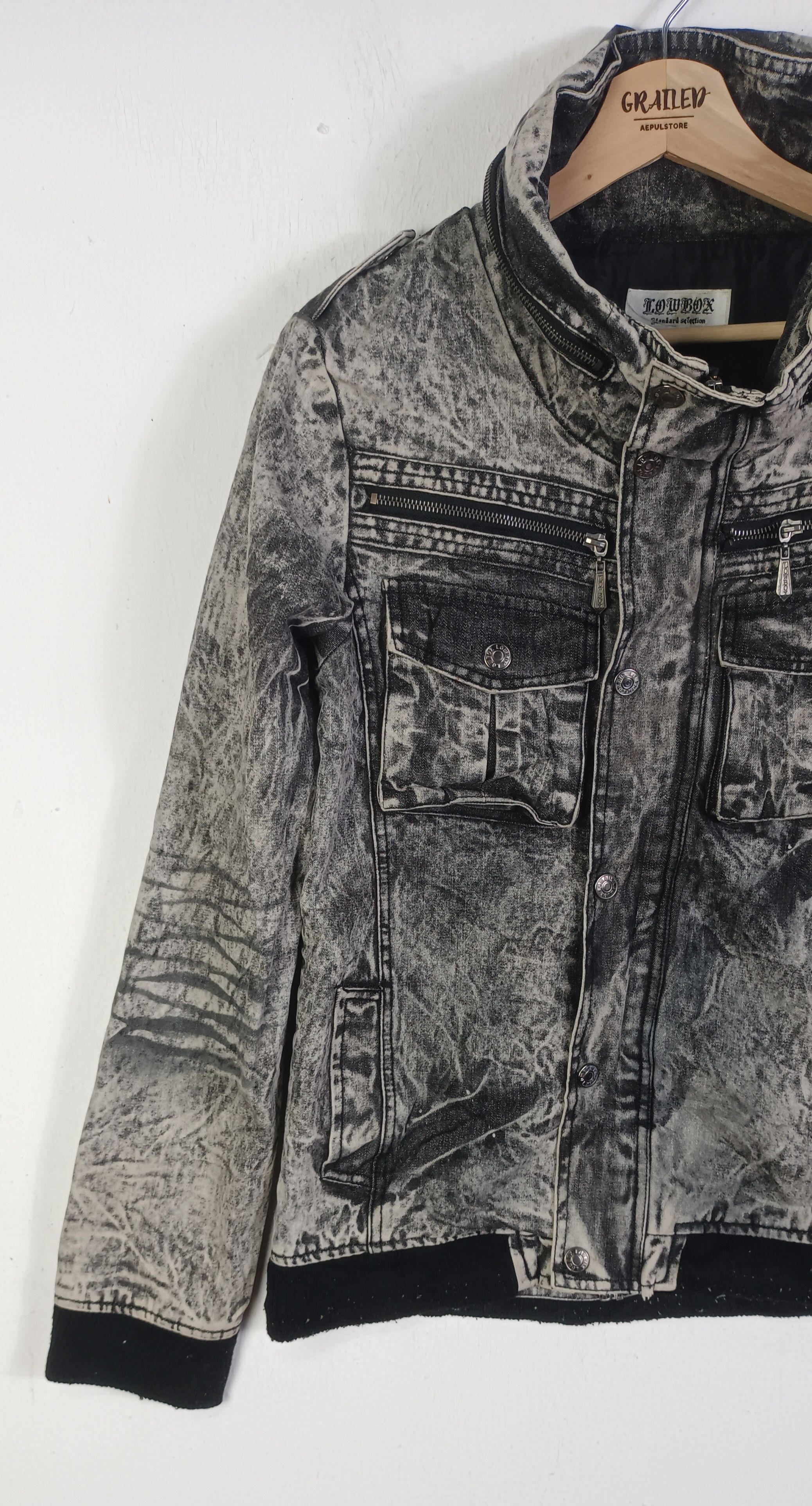 LOWBOX LOWBOX Acid Wash Tactical Pocket ifisixwasnine lgb style Size US M / EU 48-50 / 2 - 3 Thumbnail