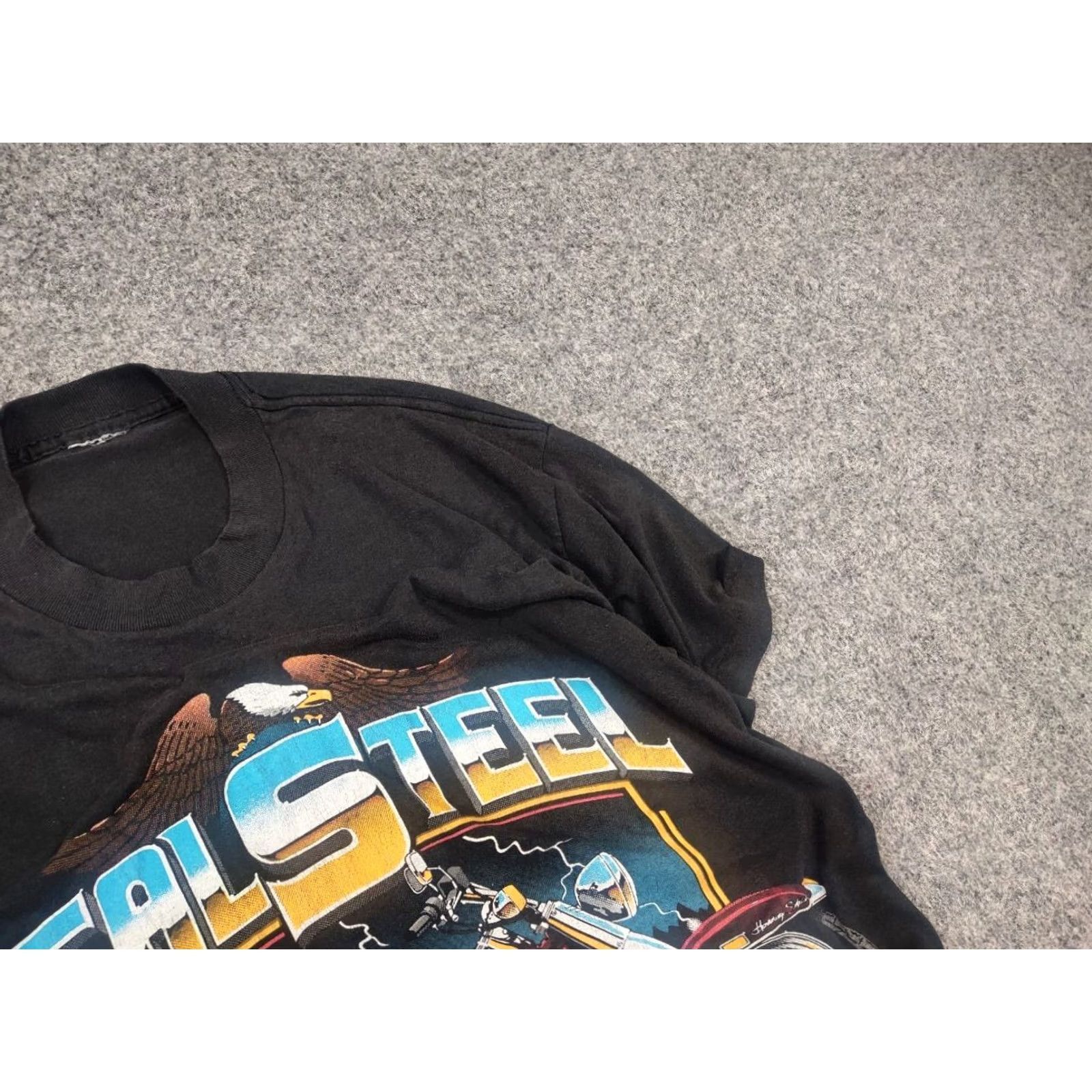 Harley Davidson Vintage 80's Harley-Davidson T-shirt Real Steel Heritage Softail Speed Limit Tee Size US M / EU 48-50 / 2 - 6 Thumbnail