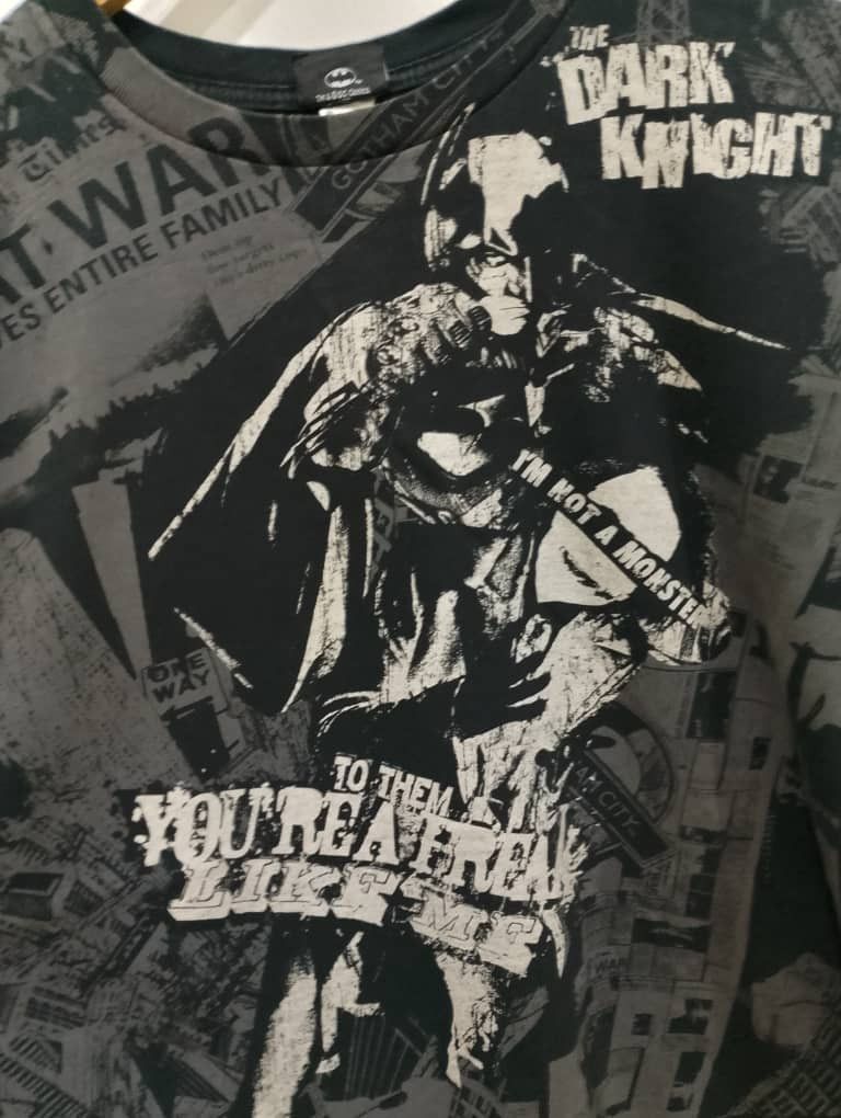 DC Comics Batman The Dark Knight Promo Tee Size US XL / EU 56 / 4 - 5 Thumbnail