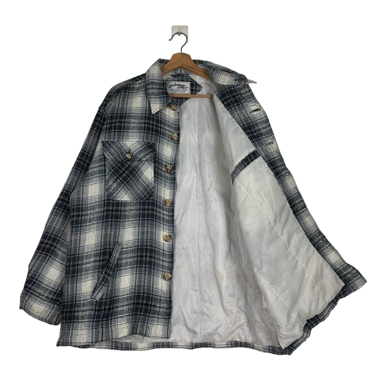 Flannel GLEEMAN CLUB Four Pocket Tartan Flannel Jacket #0560-C26 Size US L / EU 52-54 / 3 - 9 Thumbnail