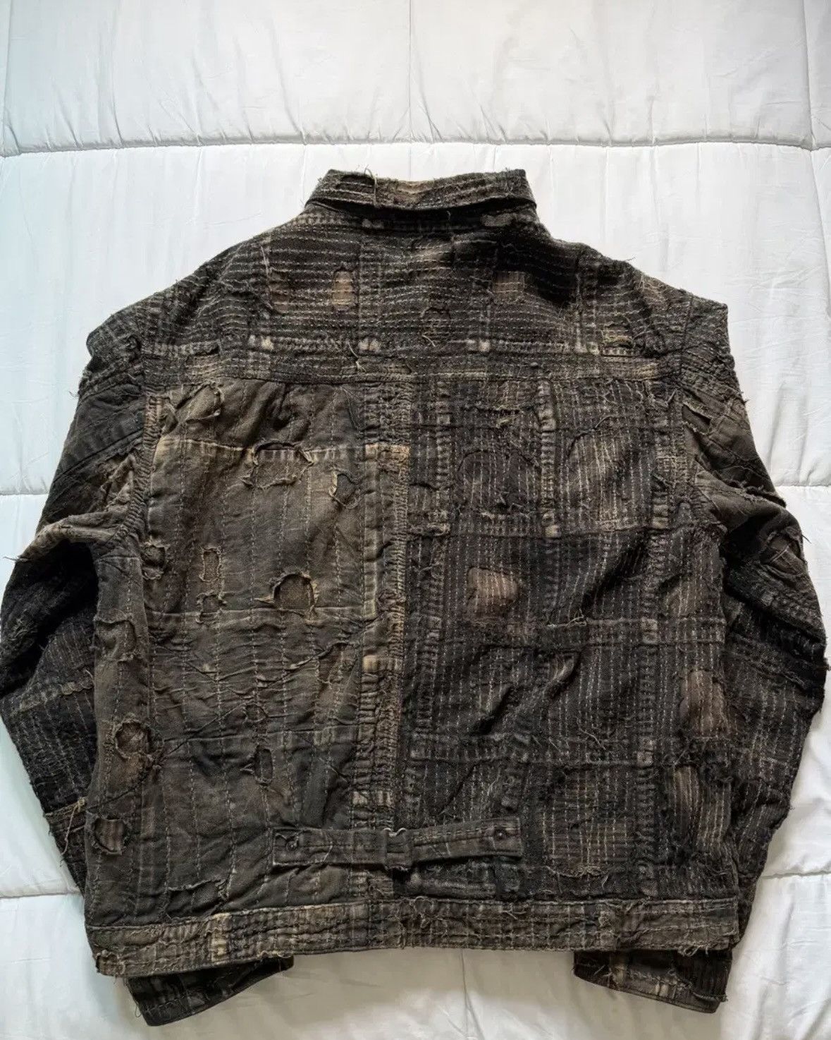 Kapital TEACORE Black Boro Jacket Size US XXL / EU 58 / 5 - 2 Thumbnail