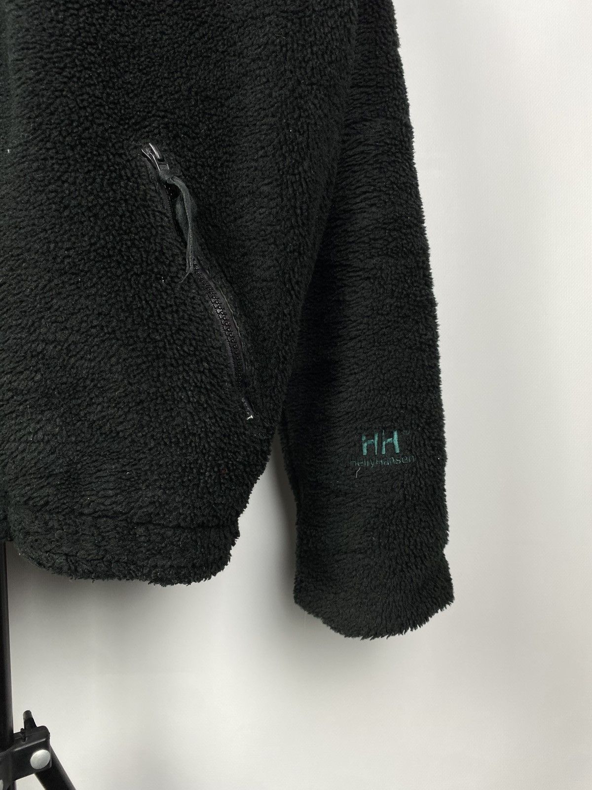 Helly Hansen × Vintage Vintage 90's Helly Hansen Fleece Sherpa Zip Jacket Size US L / EU 52-54 / 3 - 4 Thumbnail