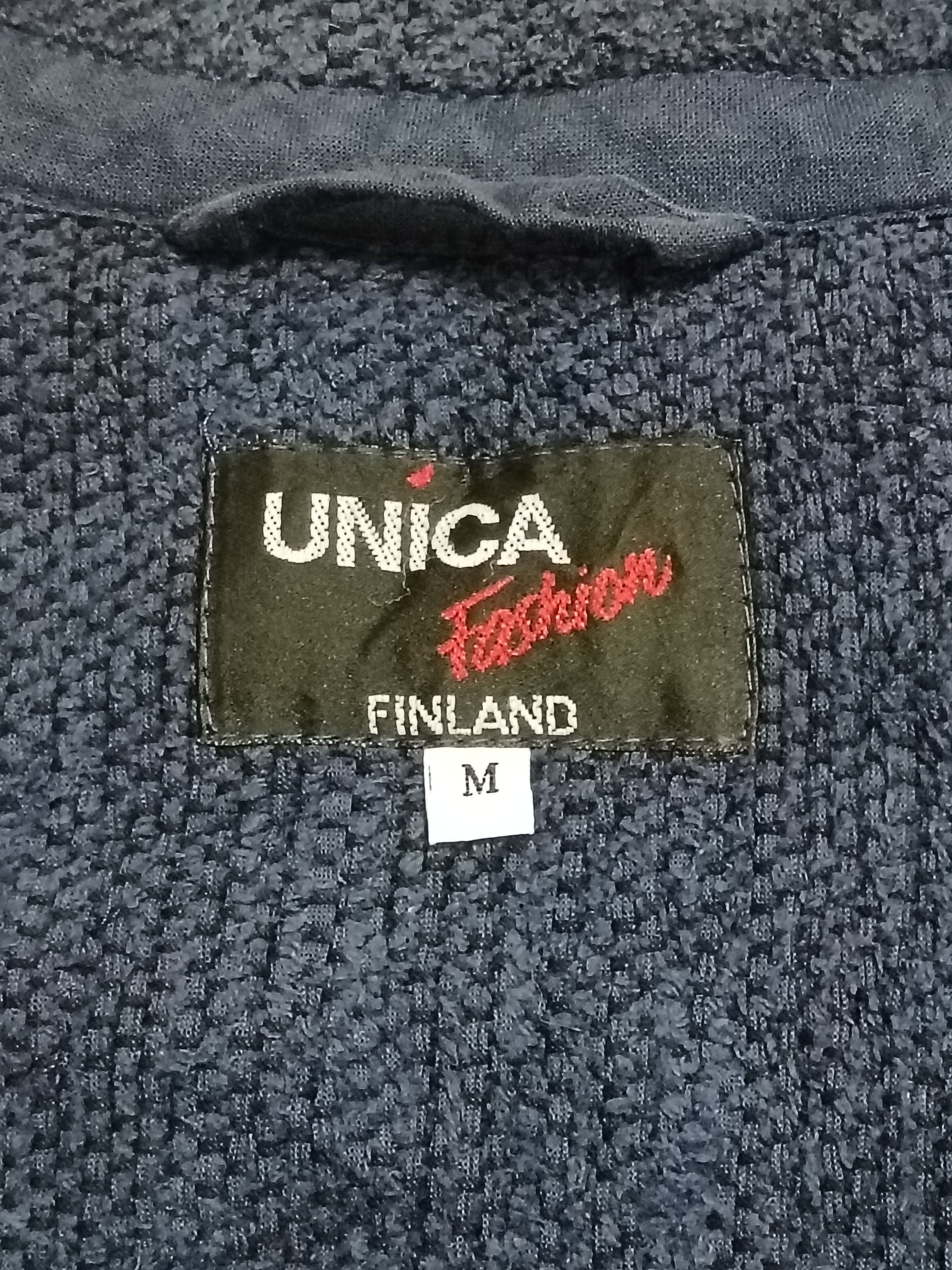 Indigo UNICA FASHION FINLAND DRAWSTRING MULTICOLOURED JACKET Size US M / EU 48-50 / 2 - 2 Thumbnail