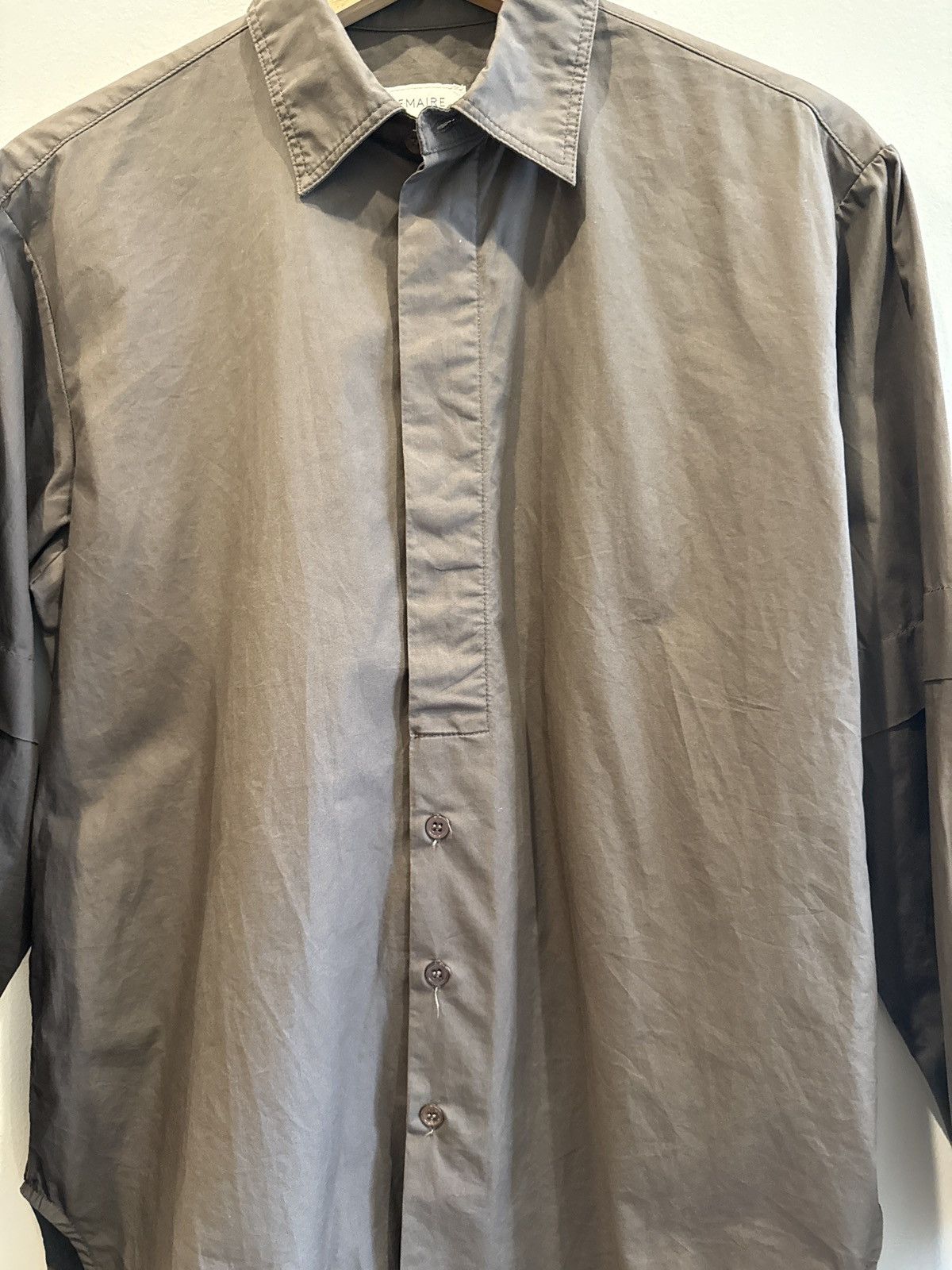 Lemaire Lemaire Double Sleeve Shirt Size US S / EU 44-46 / 1 - 1 Thumbnail