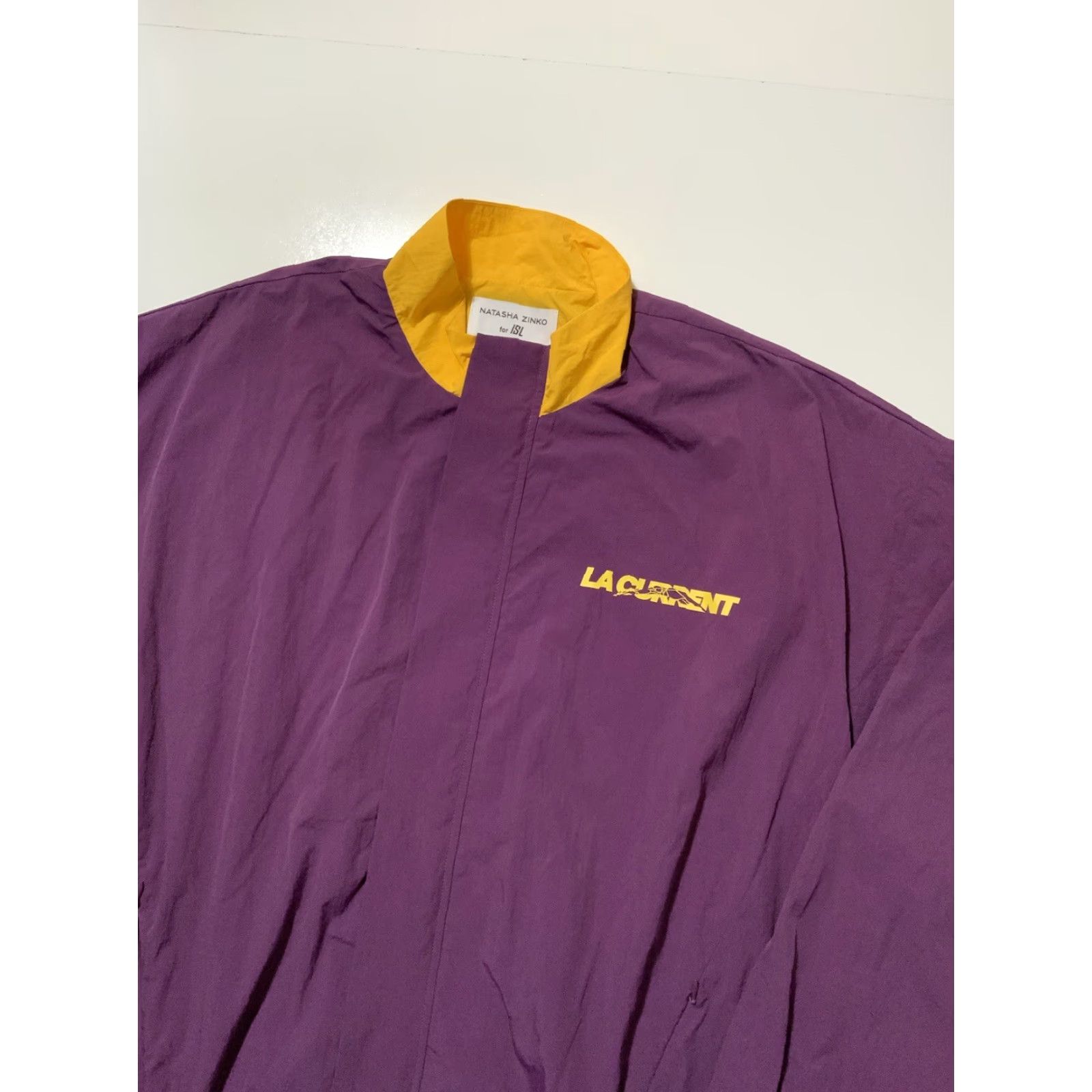 Natasha Zinko Natasha Zinko For ISL LA Current Swimming Team Windbreaker Two Tone Jacket Sz. L Men Jacket Windbreaker Multicolor Two Tone Retro" Size US L / EU 52-54 / 3 - 3 Thumbnail
