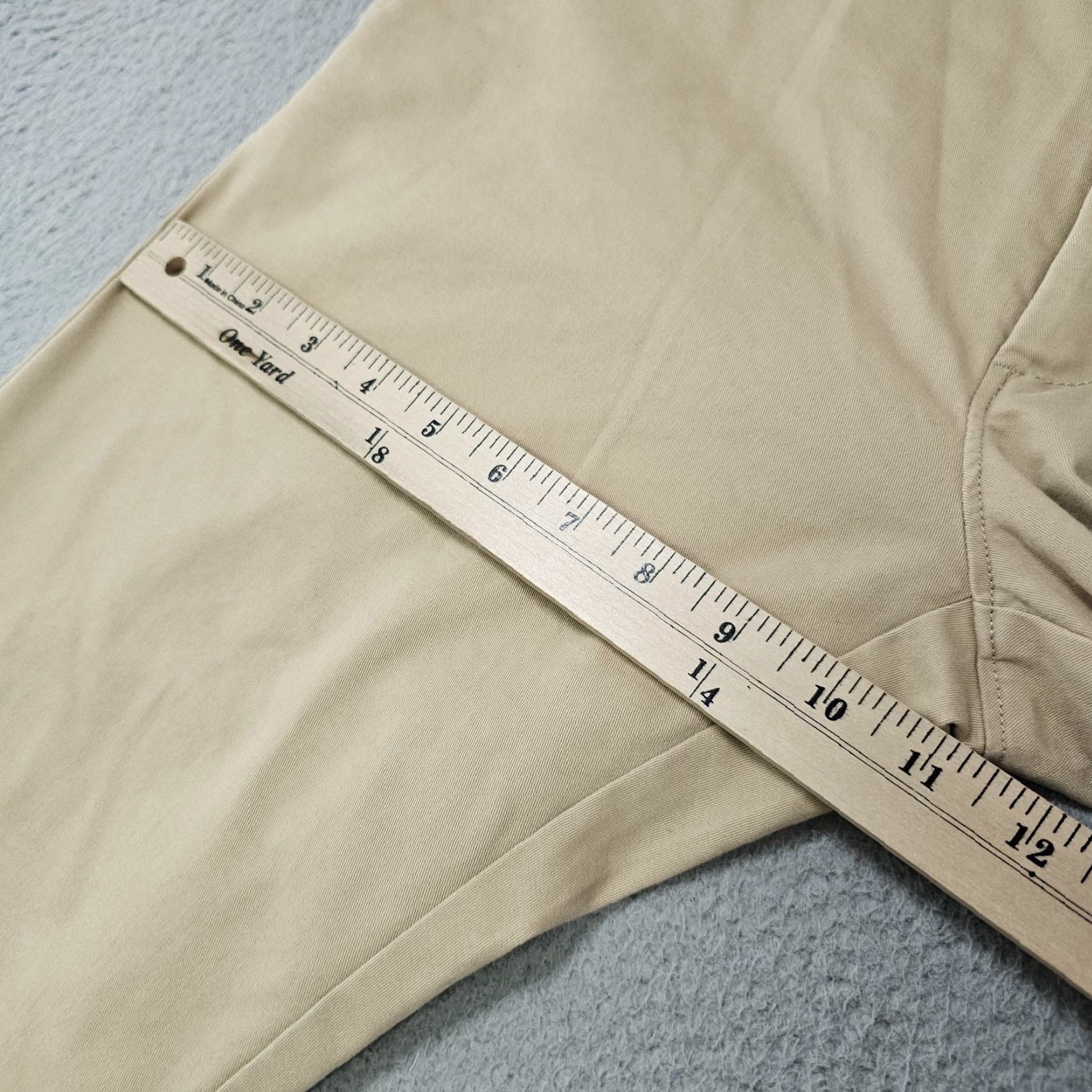 J.Crew J.Crew Thompson Flex Chino Pants Mens 29x32 Khaki Tan Flat Front Stretch Chino Pants Mens Flat Front Stretch Beige/Khaki 90s? Size US 29 - 6 Thumbnail