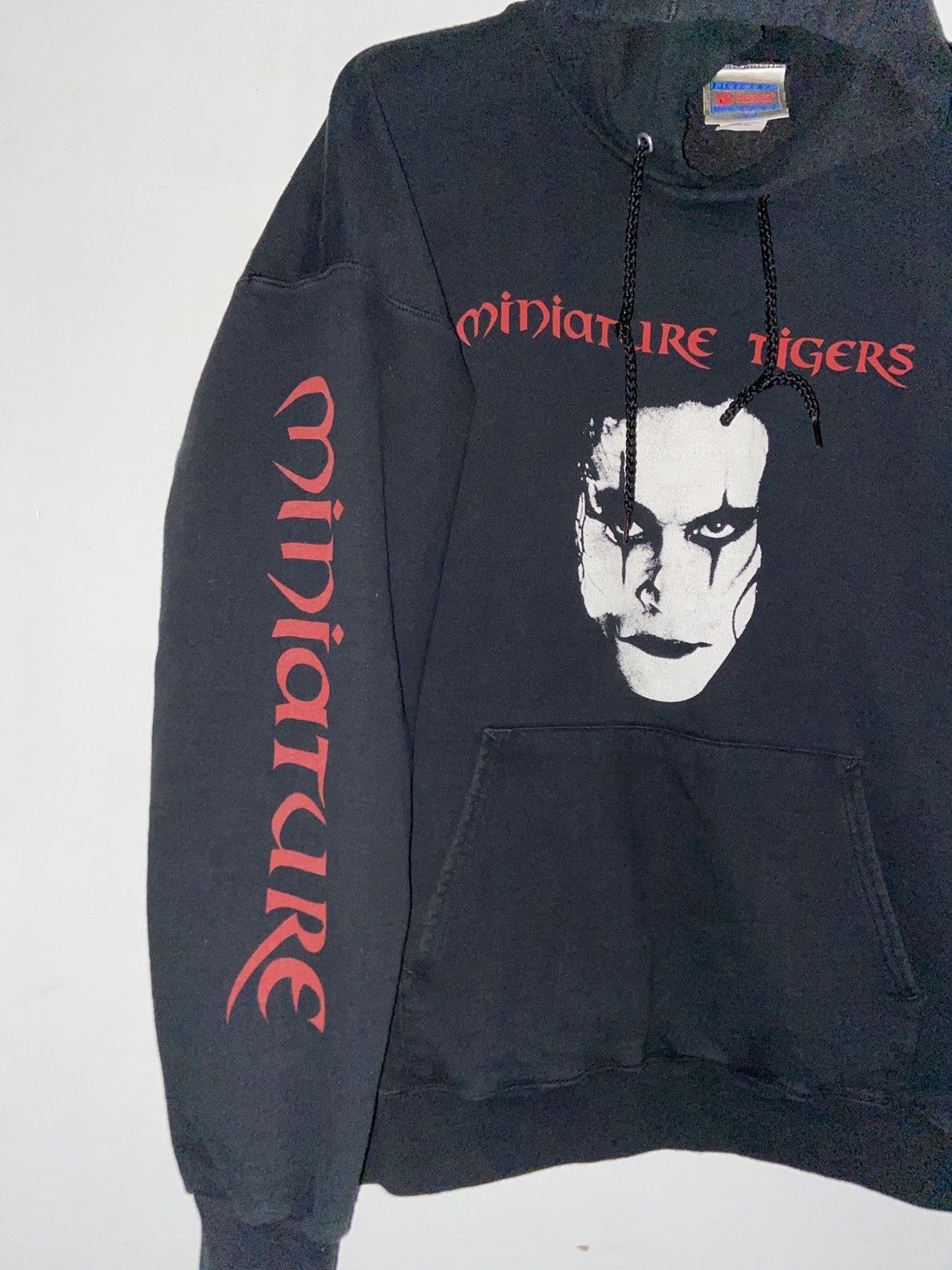 Vintage The Crow Movie Merch Hoodie L Hanes UNI Miniature Tigers 1/1 Size US L / EU 52-54 / 3 - 2 Thumbnail
