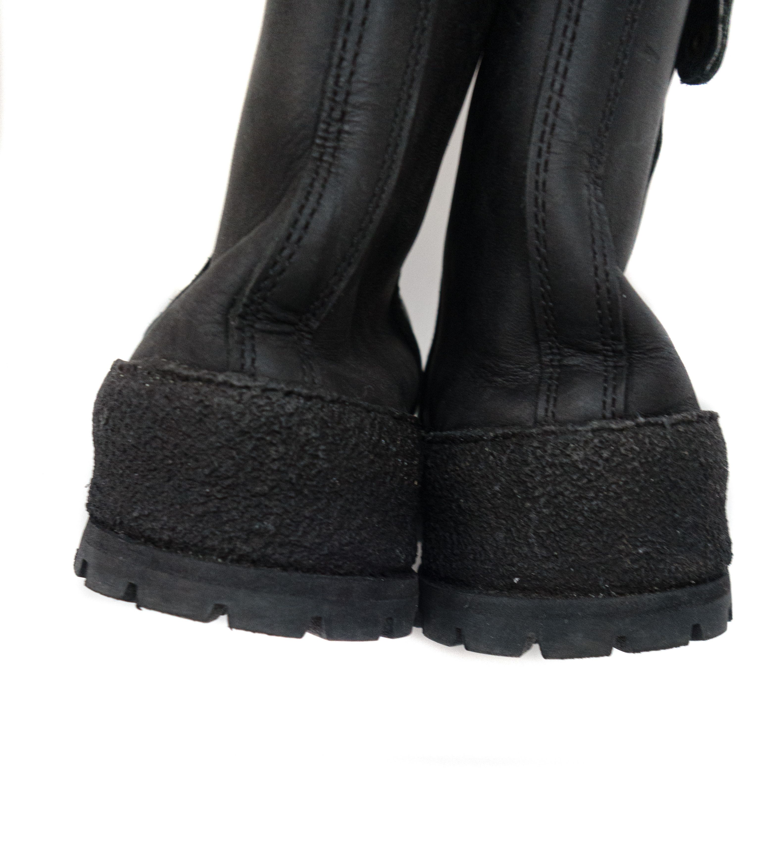 Other Punto Pigro High Leather Boots Size US 9 / IT 39 - 3 Thumbnail