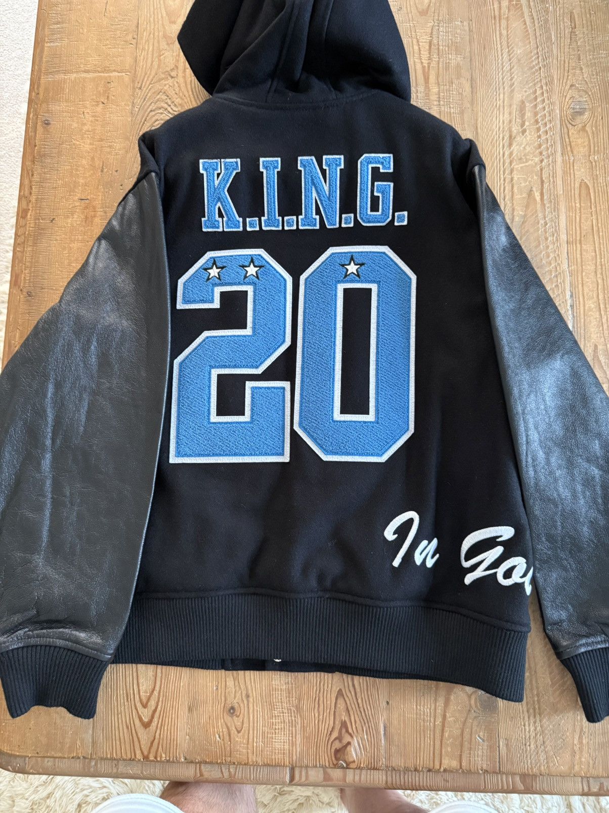 Supreme Supreme King In God We Trust Letterman Jacket Men’s Size XL Size US XL / EU 56 / 4 - 10 Thumbnail
