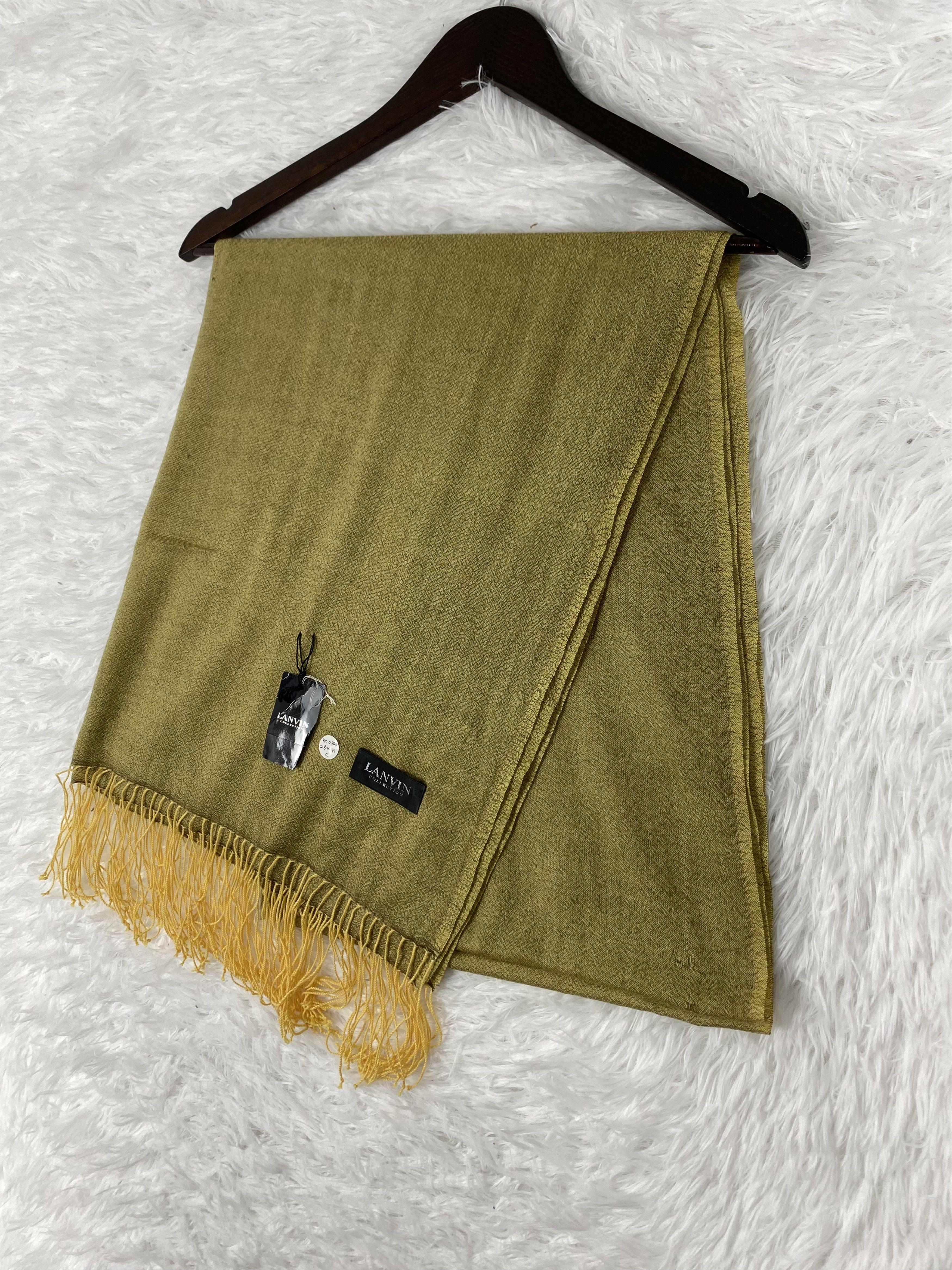 Lanvin Vintage Lanvin Scarf / Muffler Neckwear PM0200 Size ONE SIZE - 3 Thumbnail