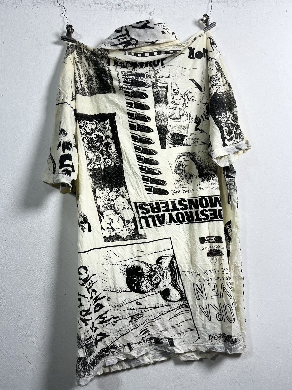 Hysteric Glamour Rare Hysteric Glamour Destroy All Monsters Shirt Size US M / EU 48-50 / 2 - 7 Thumbnail