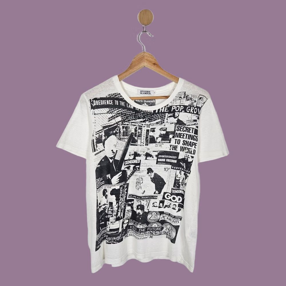 HYSTERIC GLAMOUR Mark Stewart Tシャツ Hysteric Glamour Mark Stewart | Grailed