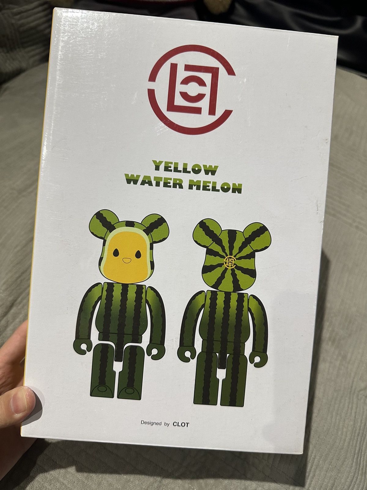 Japanese Brand Bearbrick CLOT Summer Fruits Yellow Watermelon 100% 400% Set Size ONE SIZE - 4 Thumbnail